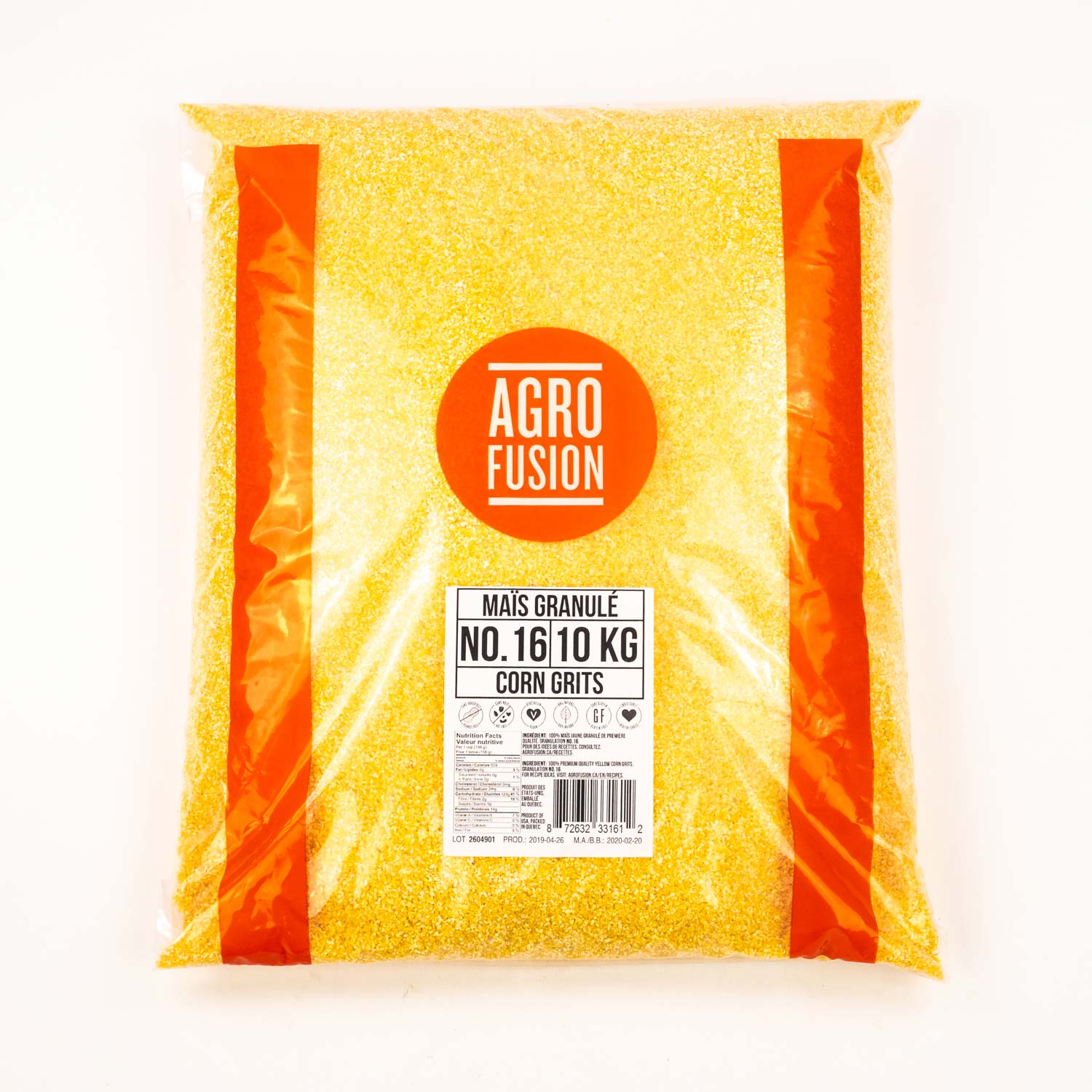 Corn Grits #16 10 kg