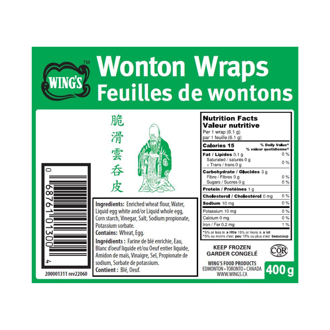 Wonton Wraps 400 g-secondary-image