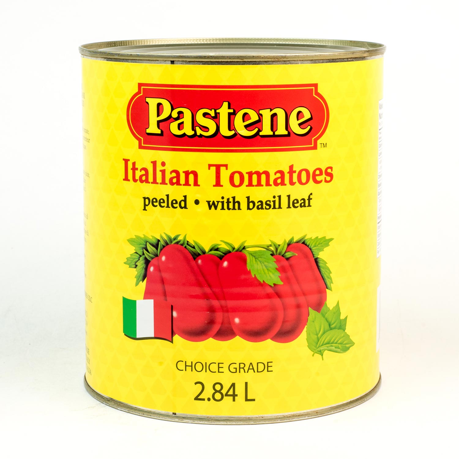 Tomates pelées italiennes avec basilic 2,84 L-secondary-image