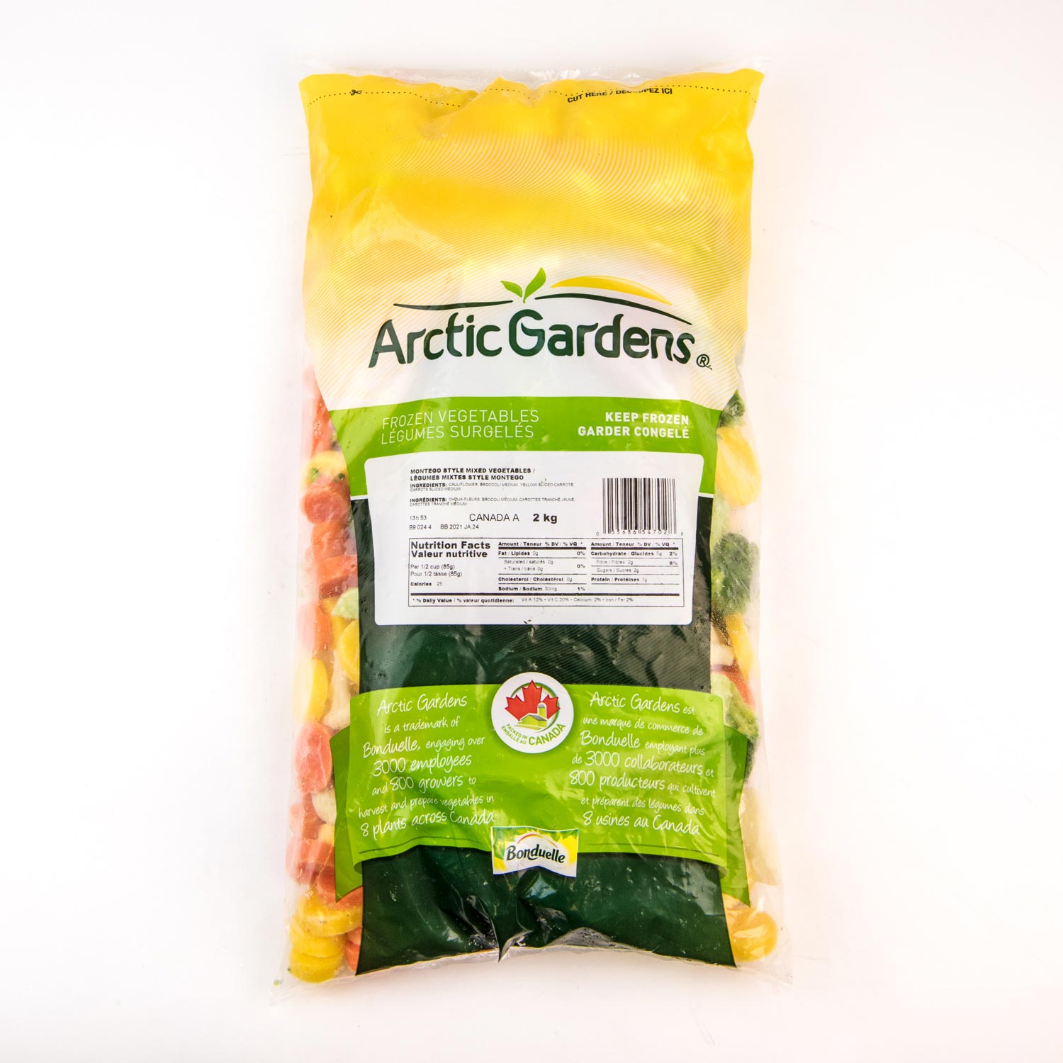 Mélange de légumes Montego 2 kg