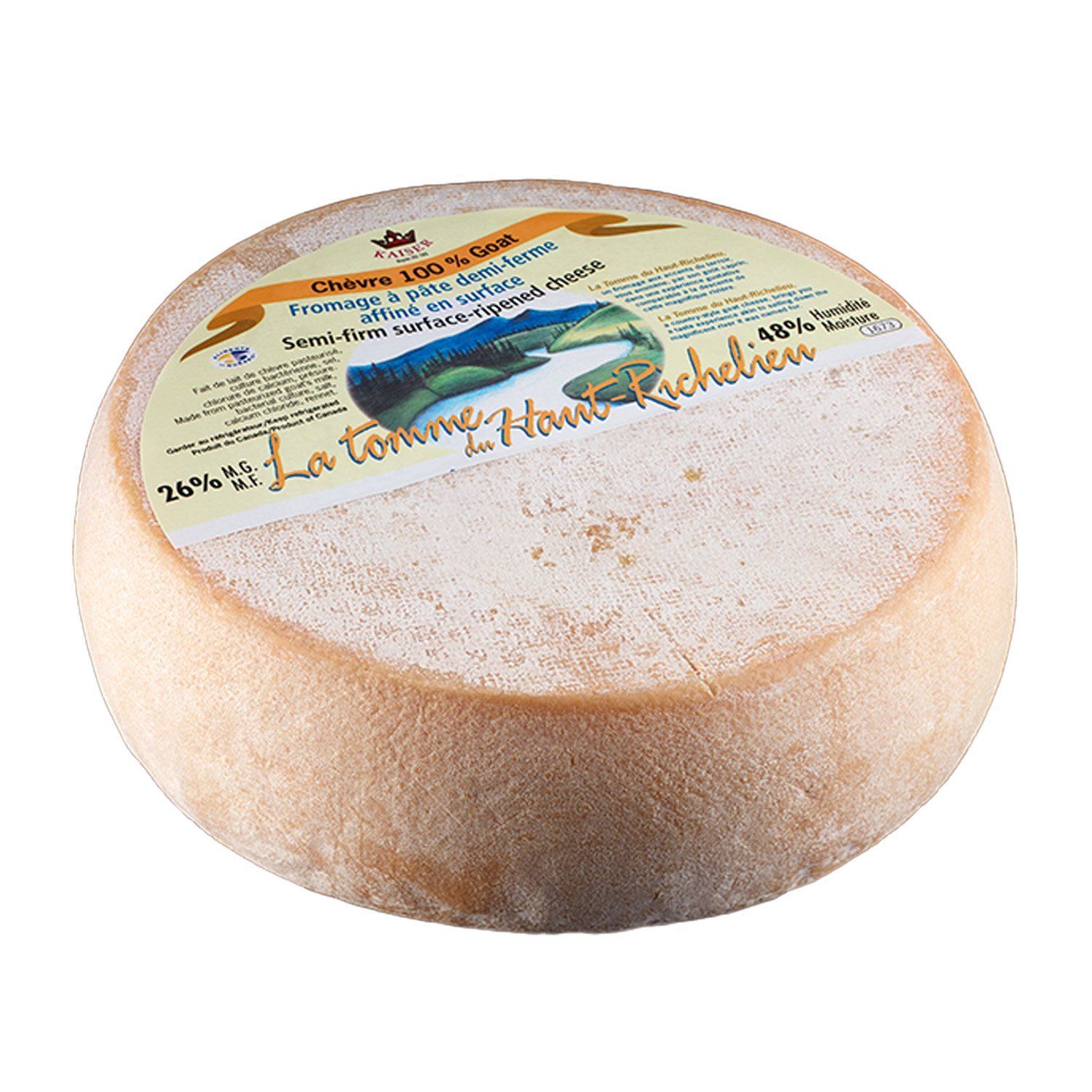Tomme du Haut Richelieu meule 2 kg