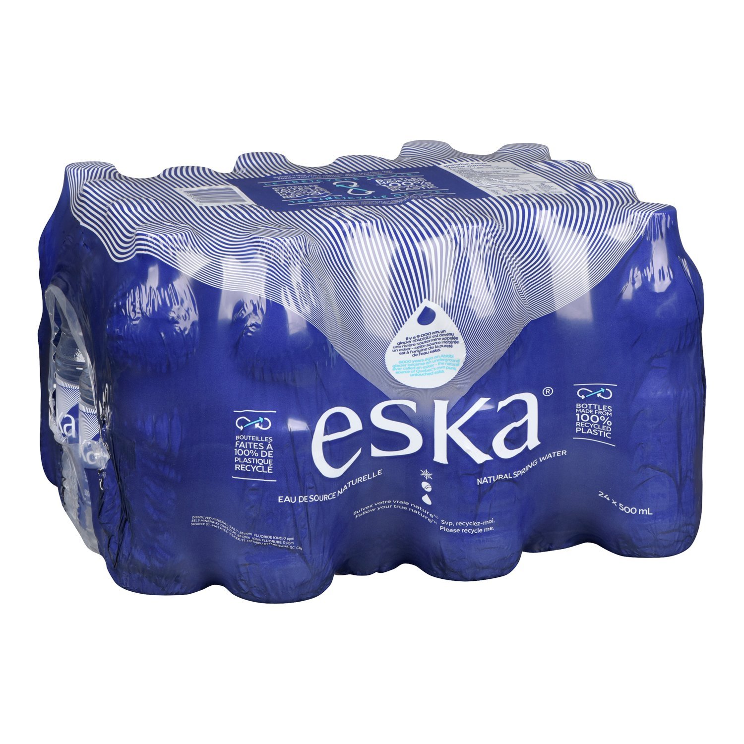Eau de source naturelle 500 ml x24