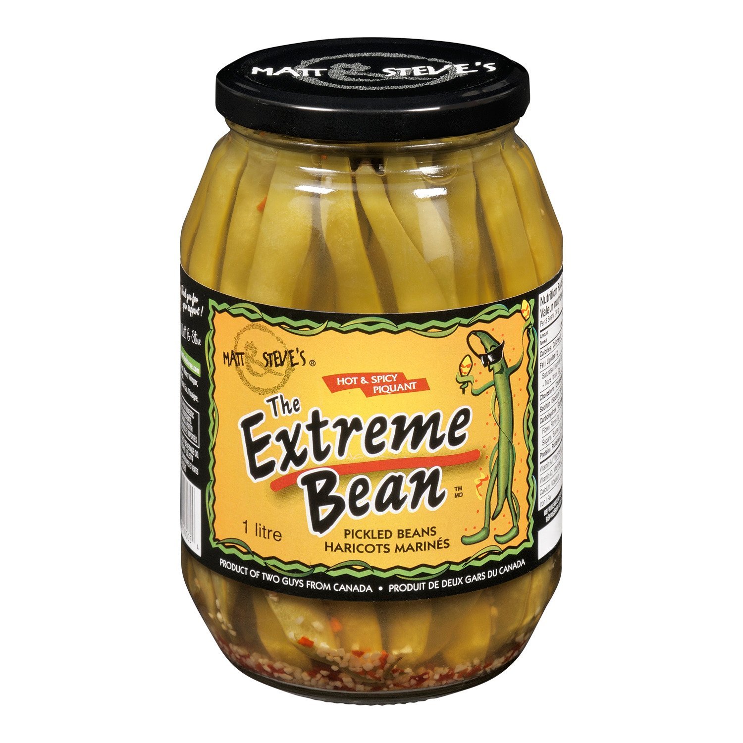 Haricots marinés piquants The Extreme Bean 1 L
