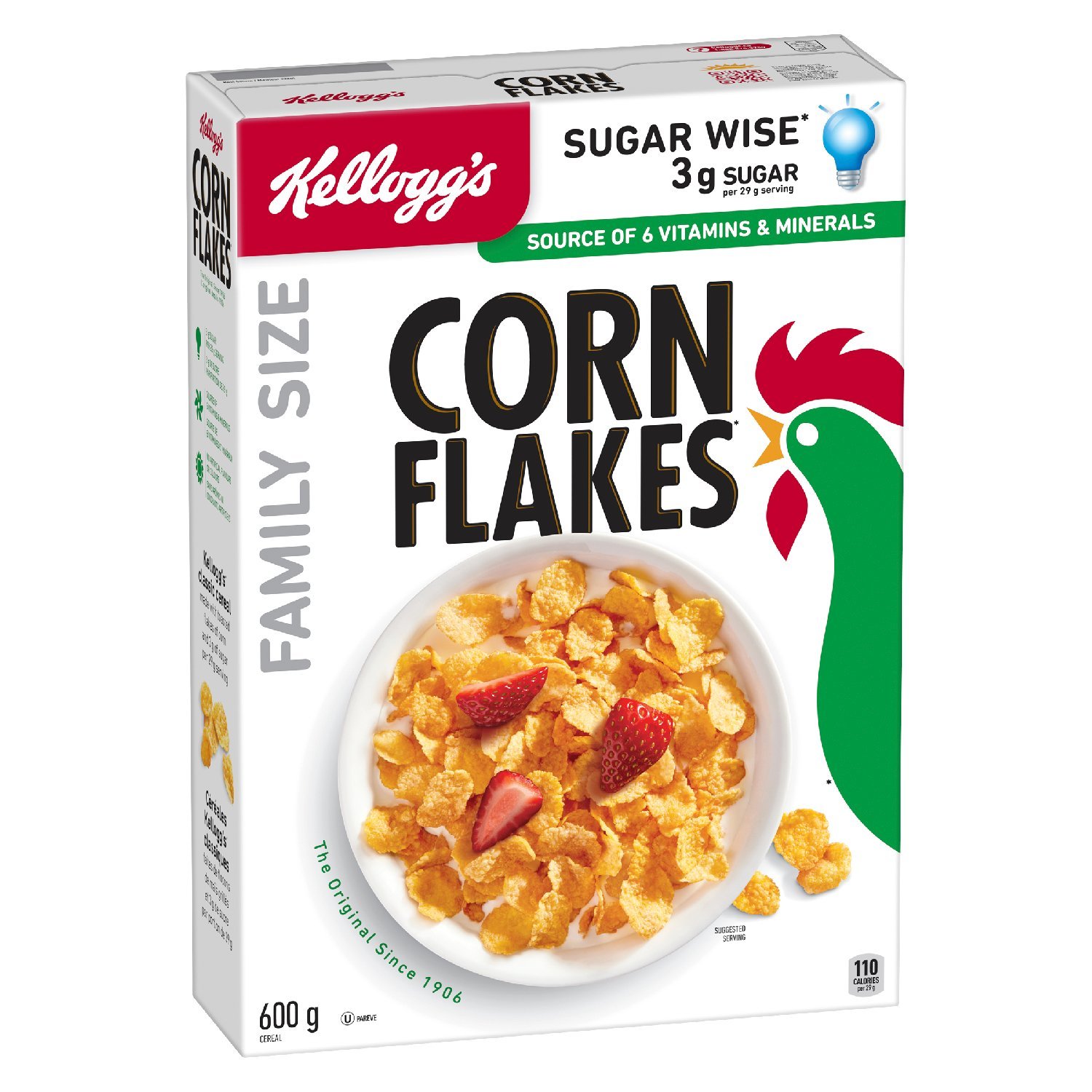 Céréales corn flakes 600 g-secondary-image