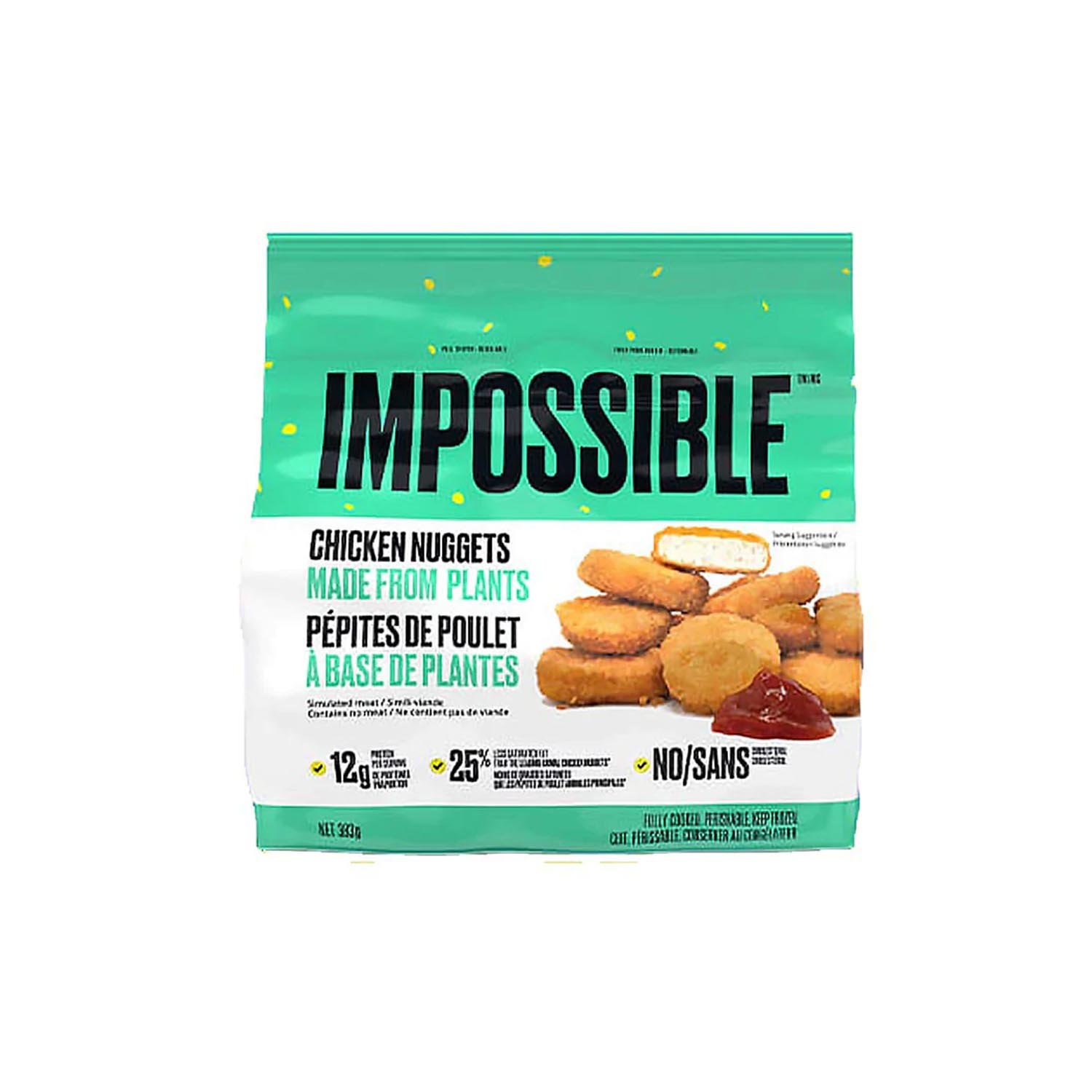 Pépites à base de plantes style poulet surgelées 383 g