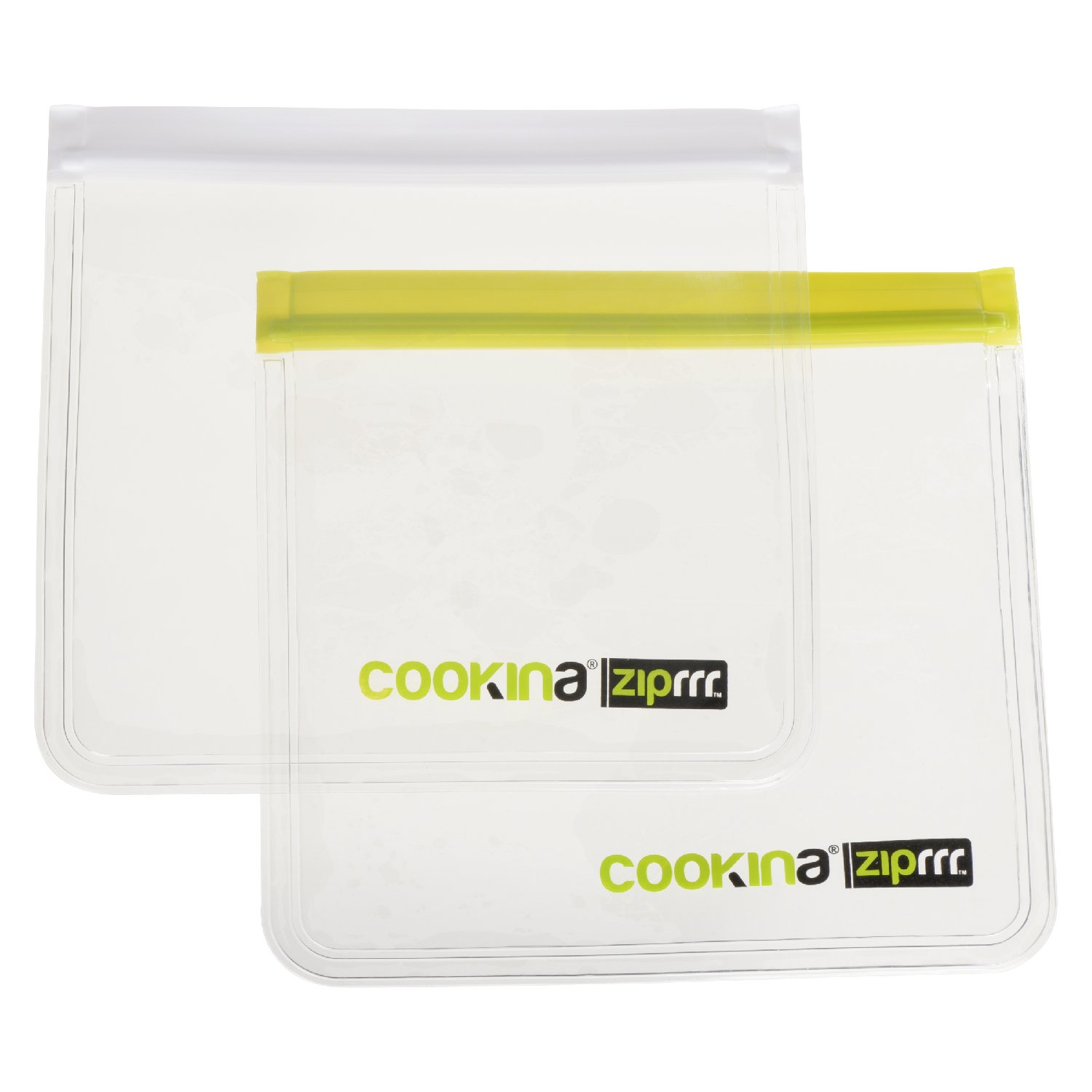 Lot De 20 Sacs De Rangement Réutilisables En PEVA - Sans BPA, étanches - 3 Tailles (grand, Moyen, Petit)