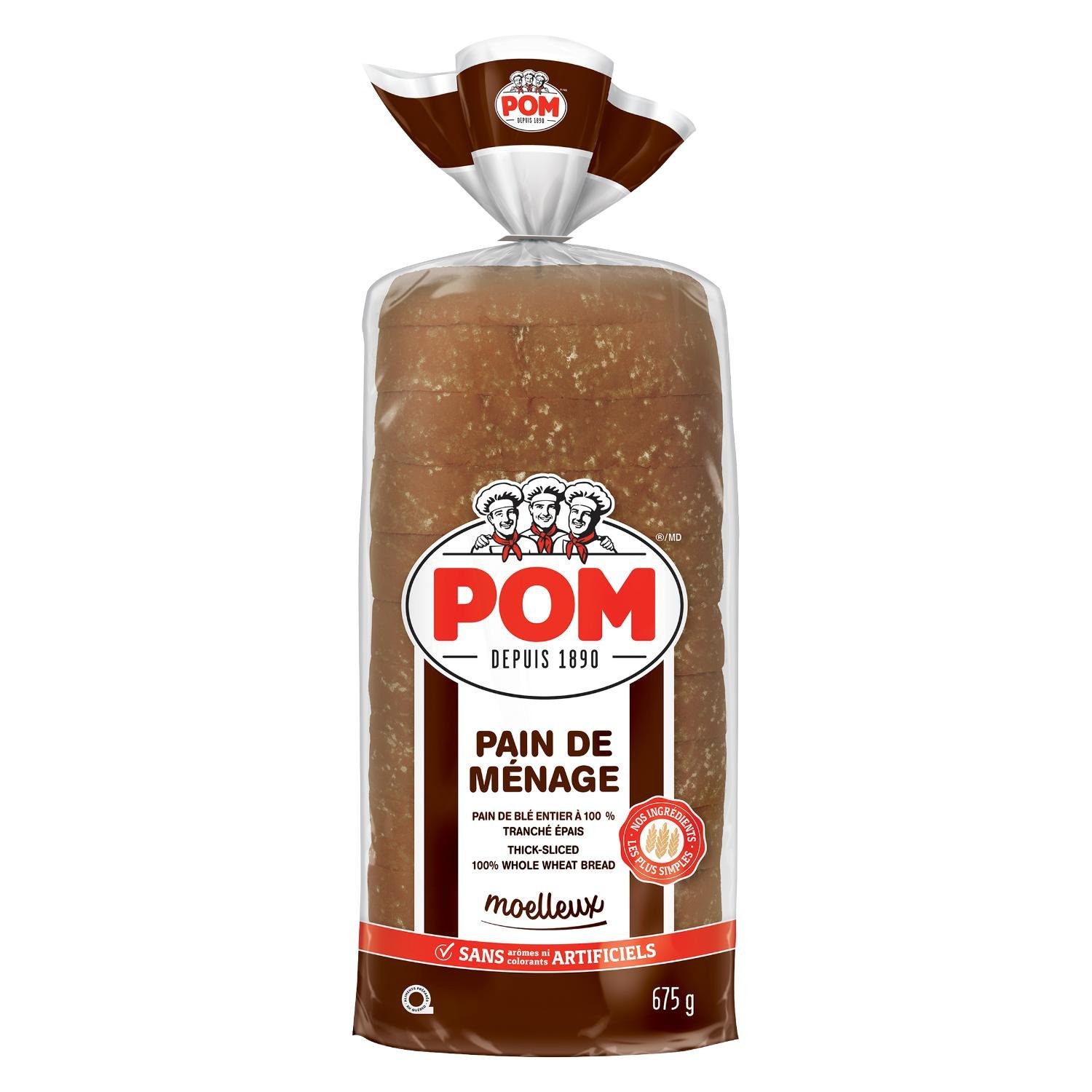 Pain ménage blé 675 g