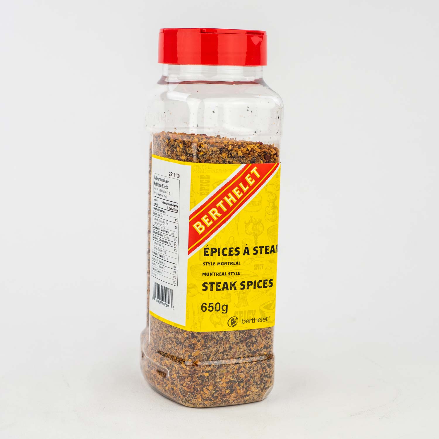 Épices à steak style montréalais 650 g