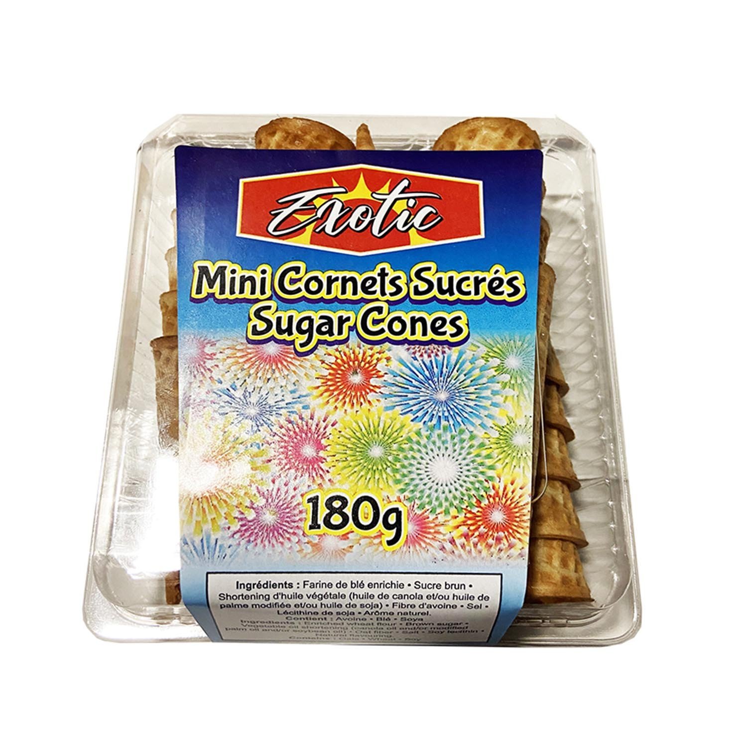 Mini cornets sucrés 180 g