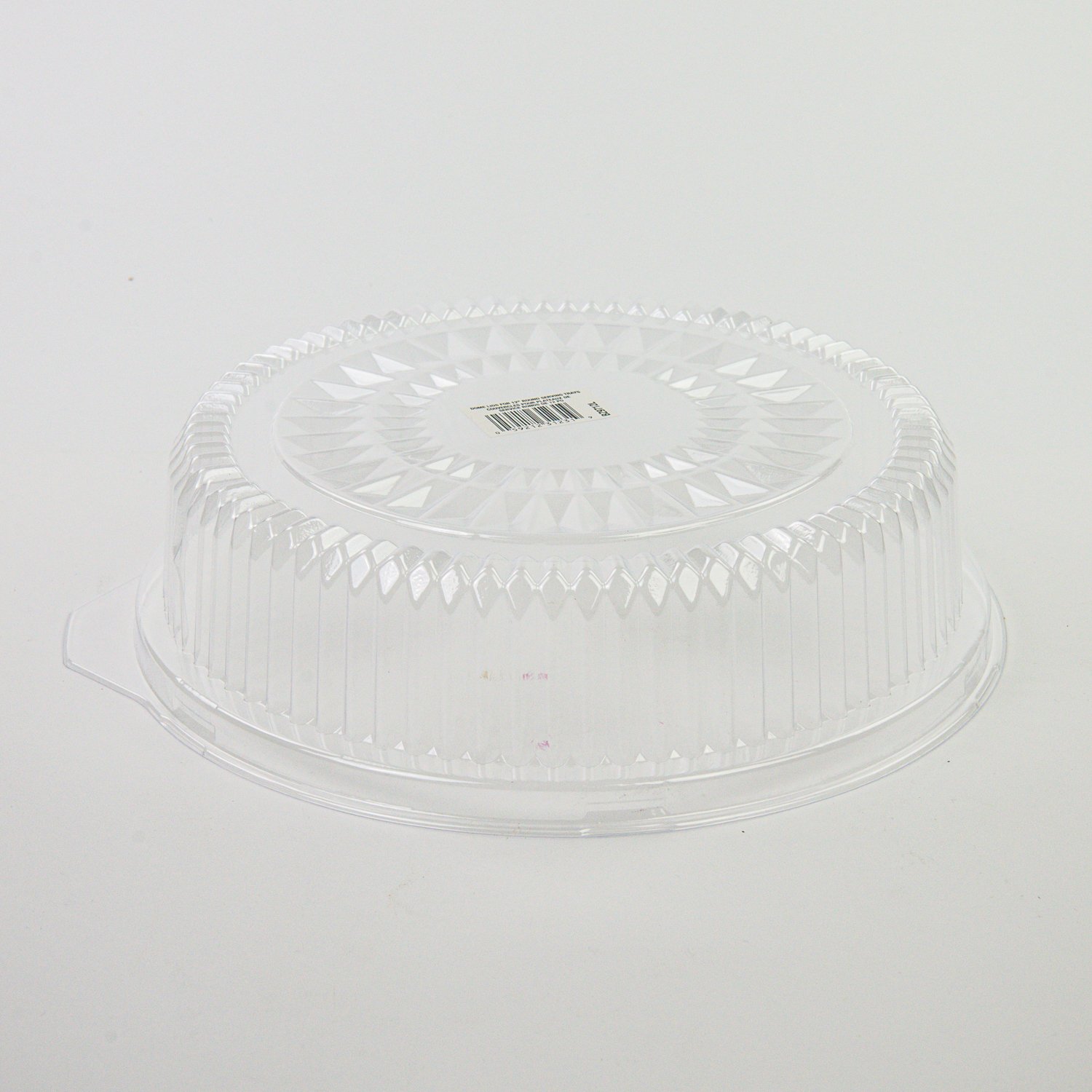  Couvercle dôme plastique rond plat service 16