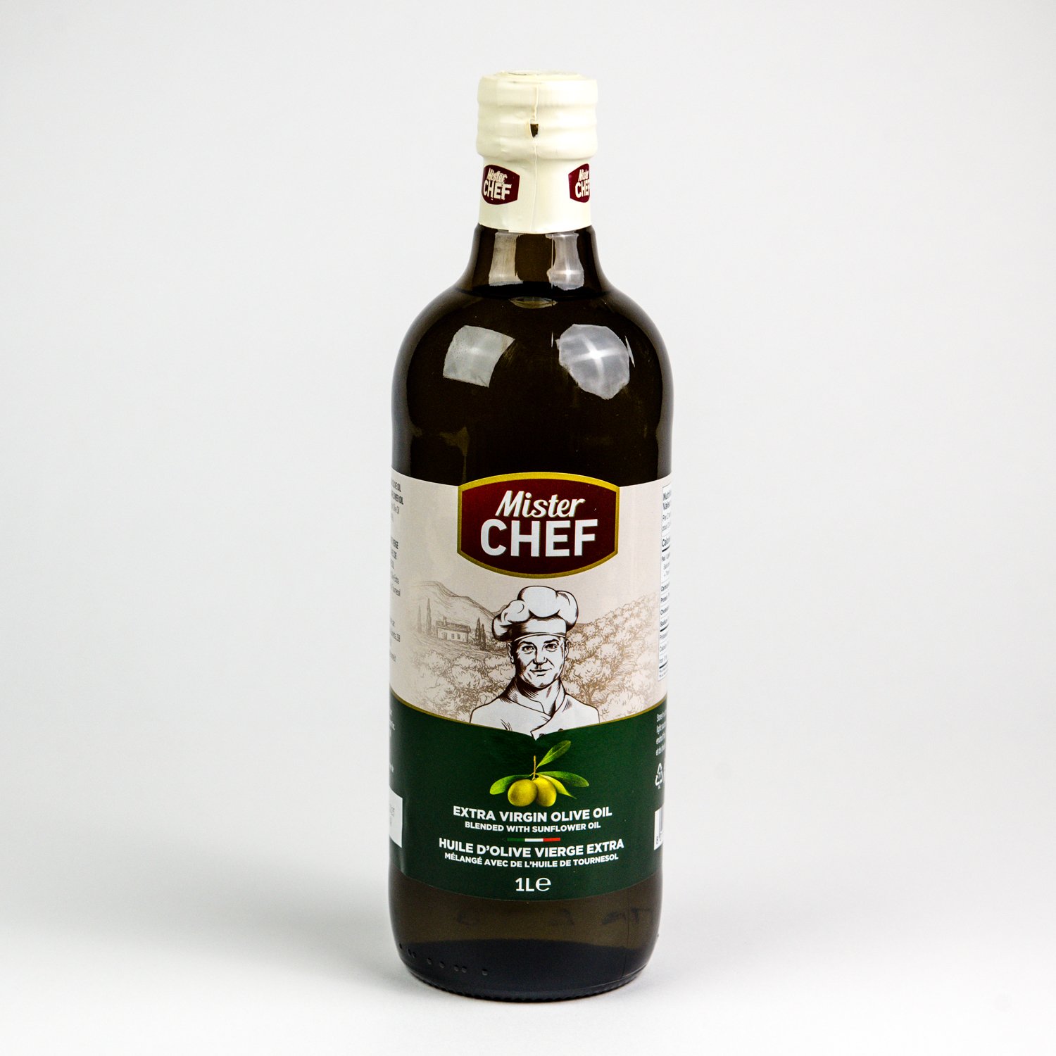  Huile d'olive vierge extra avec huile de tournesol 1L