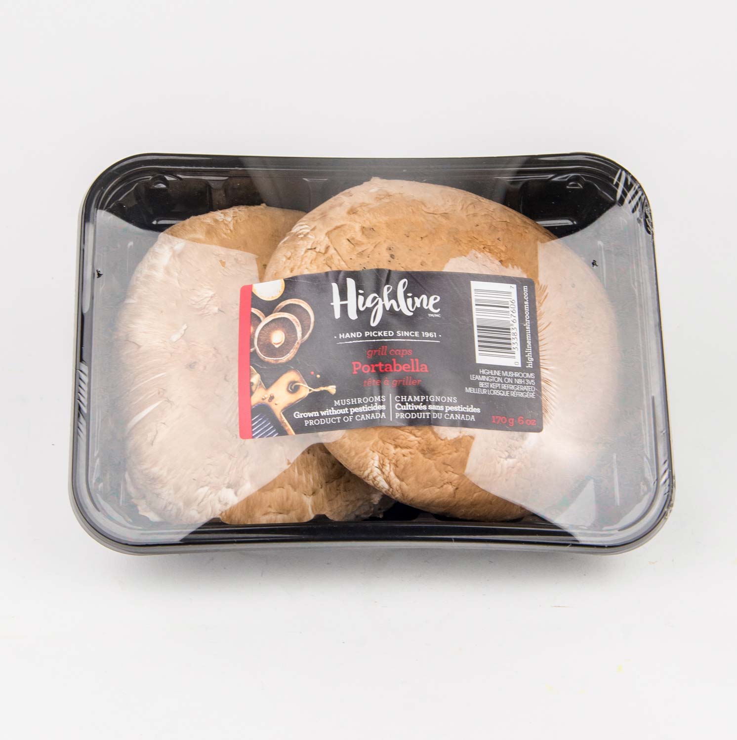 Têtes de champignons portabella 170 g