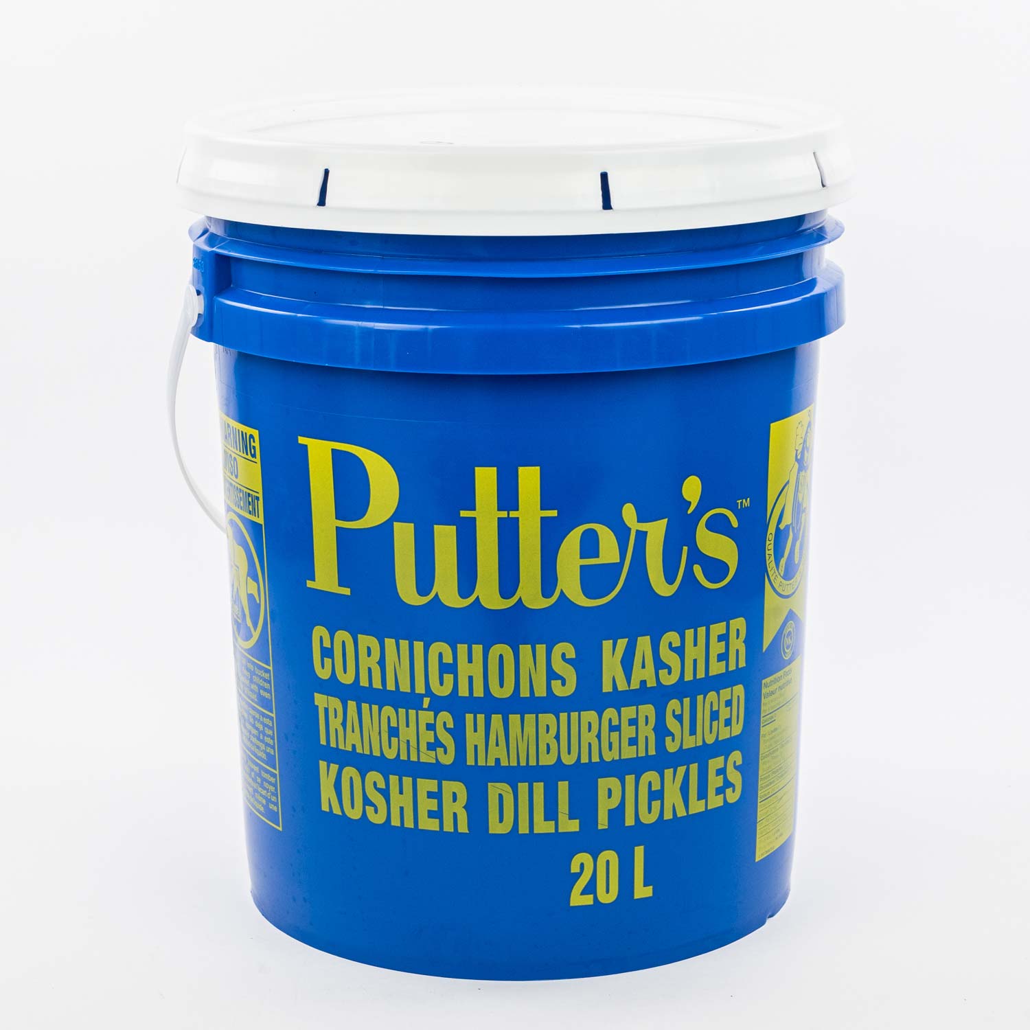 Cornichon kasher tranché pour hamburger 20 L