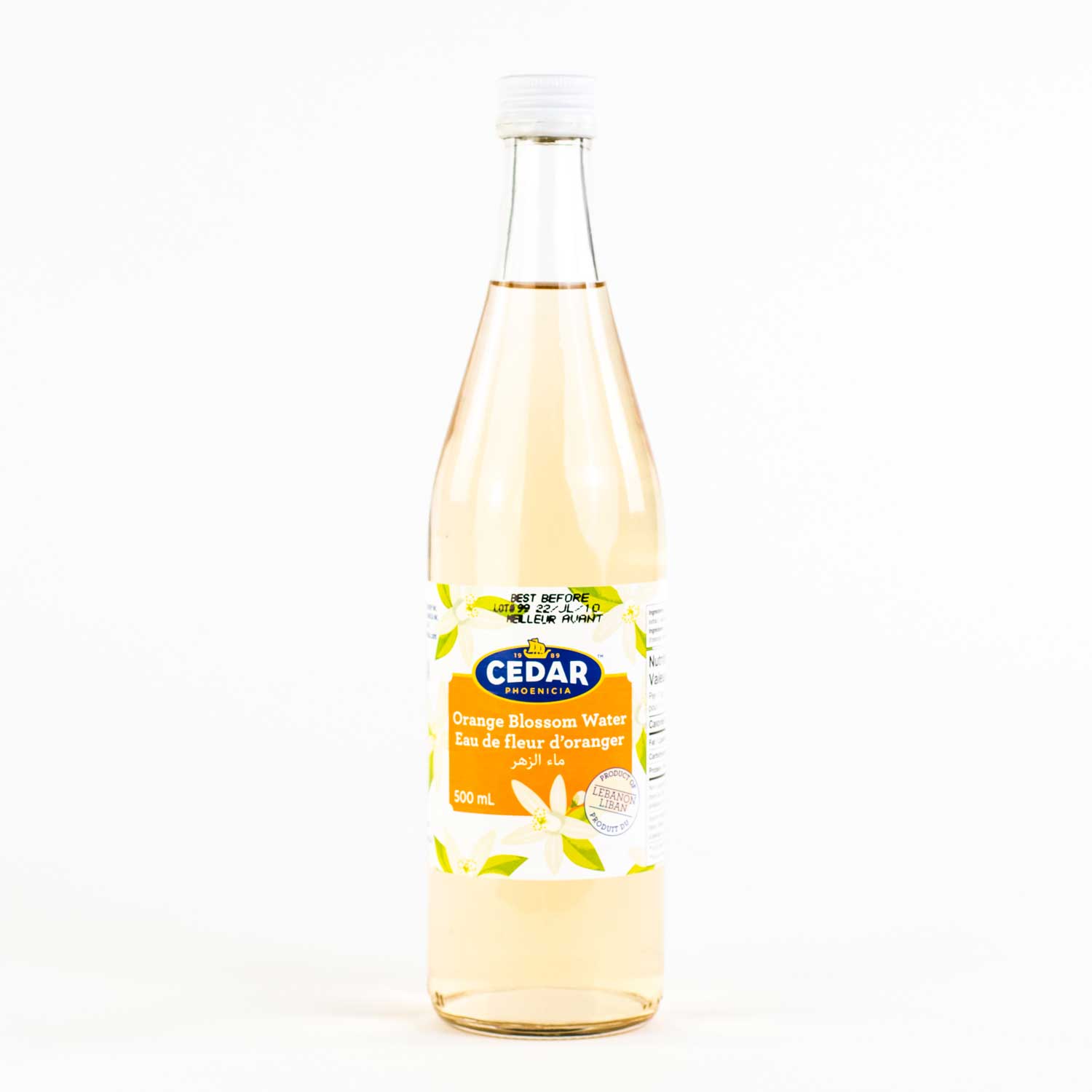 Eau de fleur d'oranger 500 ml