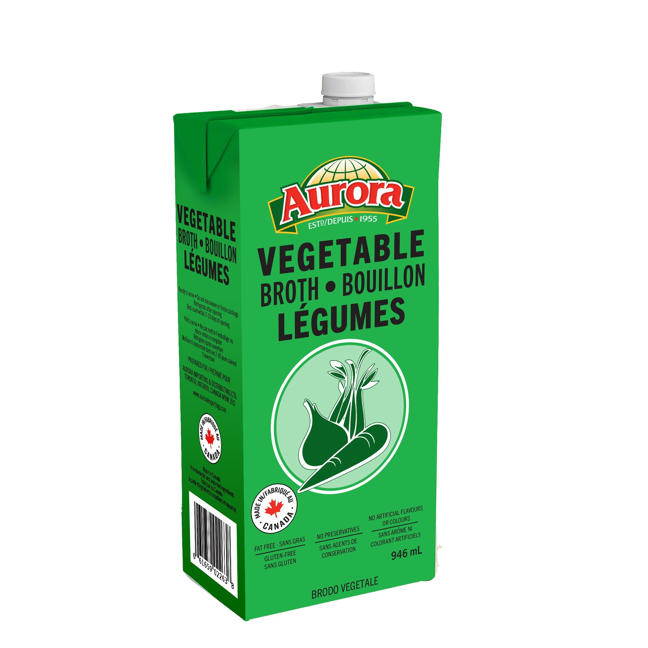  Bouillon de légumes 946ml