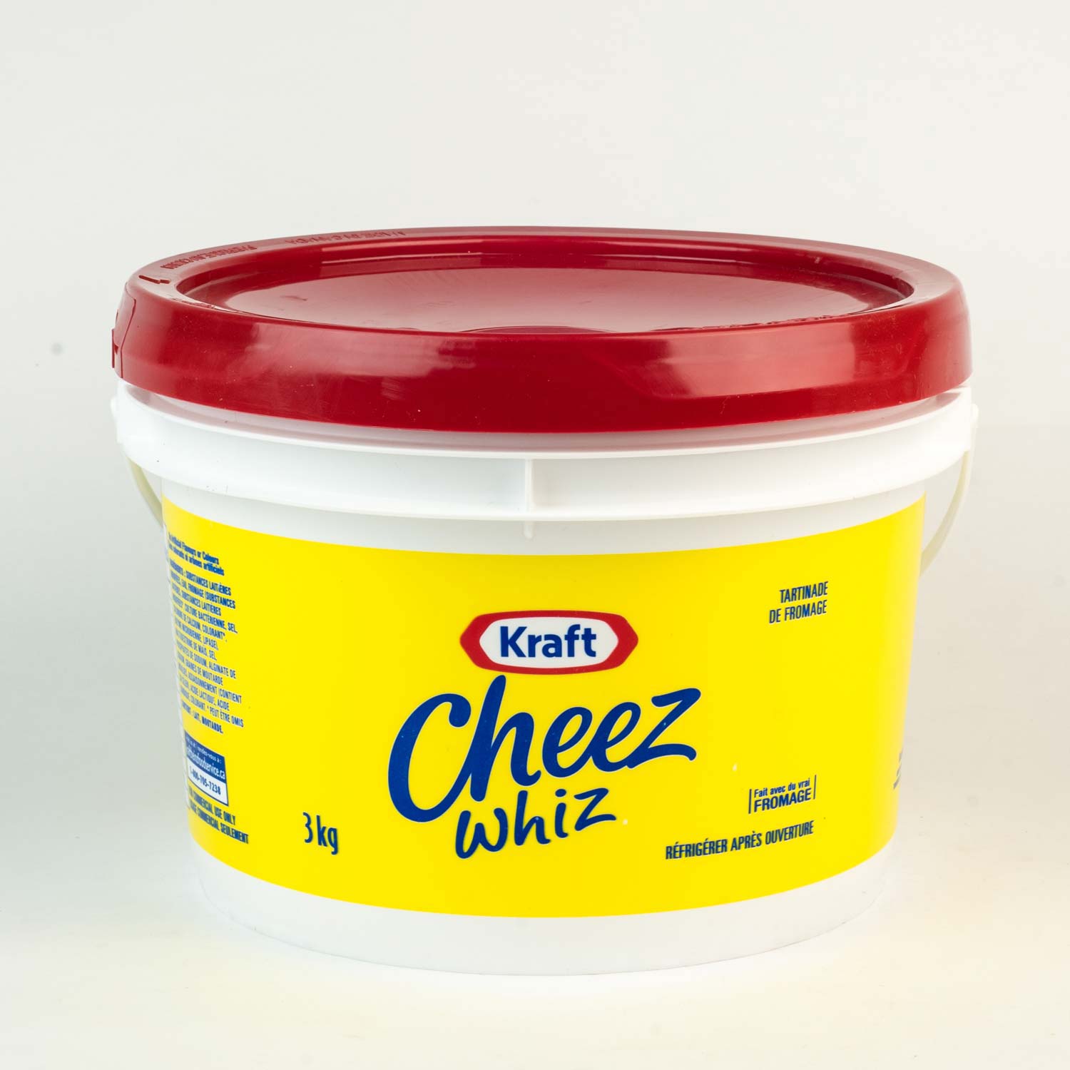 Tartinade de fromage Cheez Whiz 3 kg