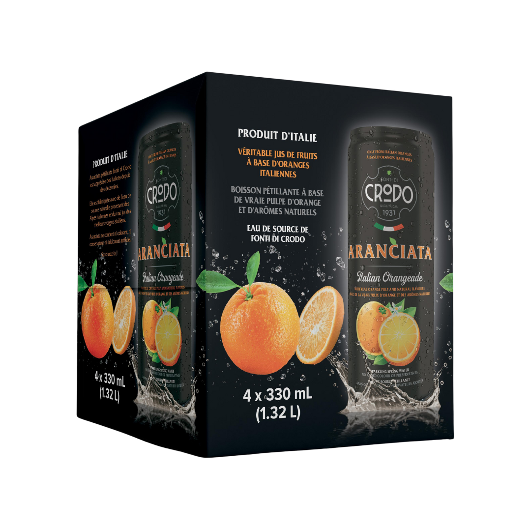 Boisson pétillante Aranciata 4 x 330 ml
