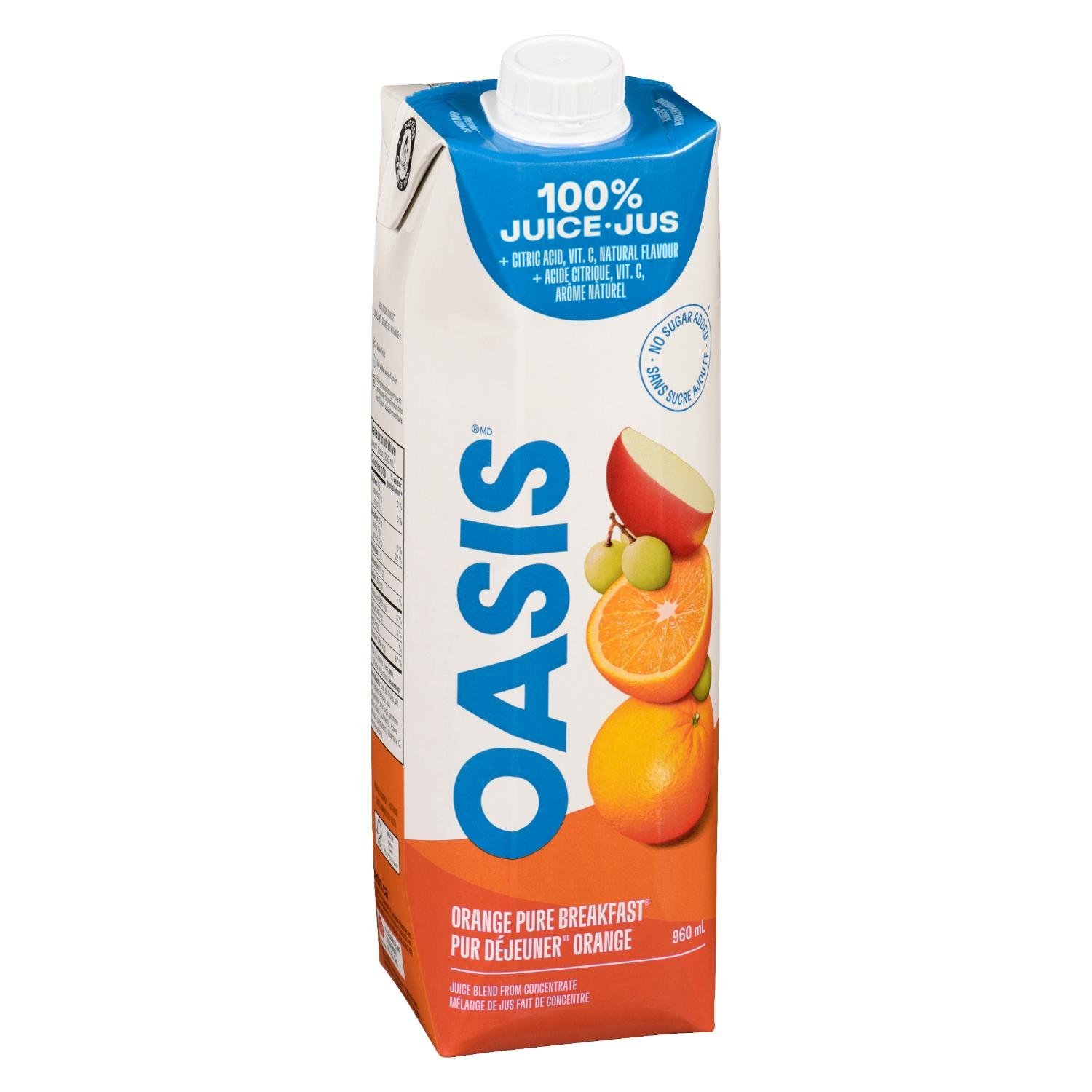Jus d'orange pur déjeuner 960 ml-secondary-image