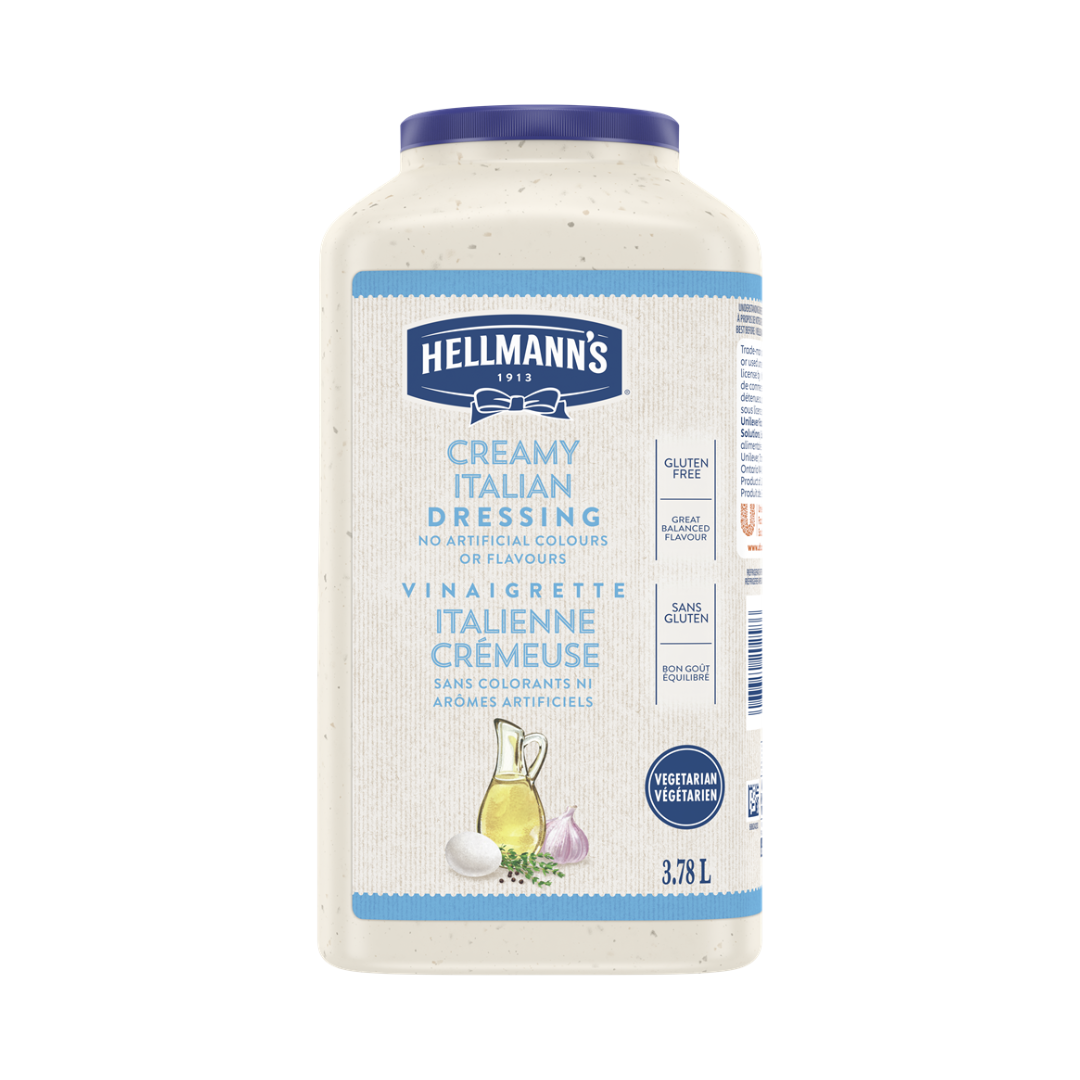  Vinaigrette italienne crémeuse 3,78L