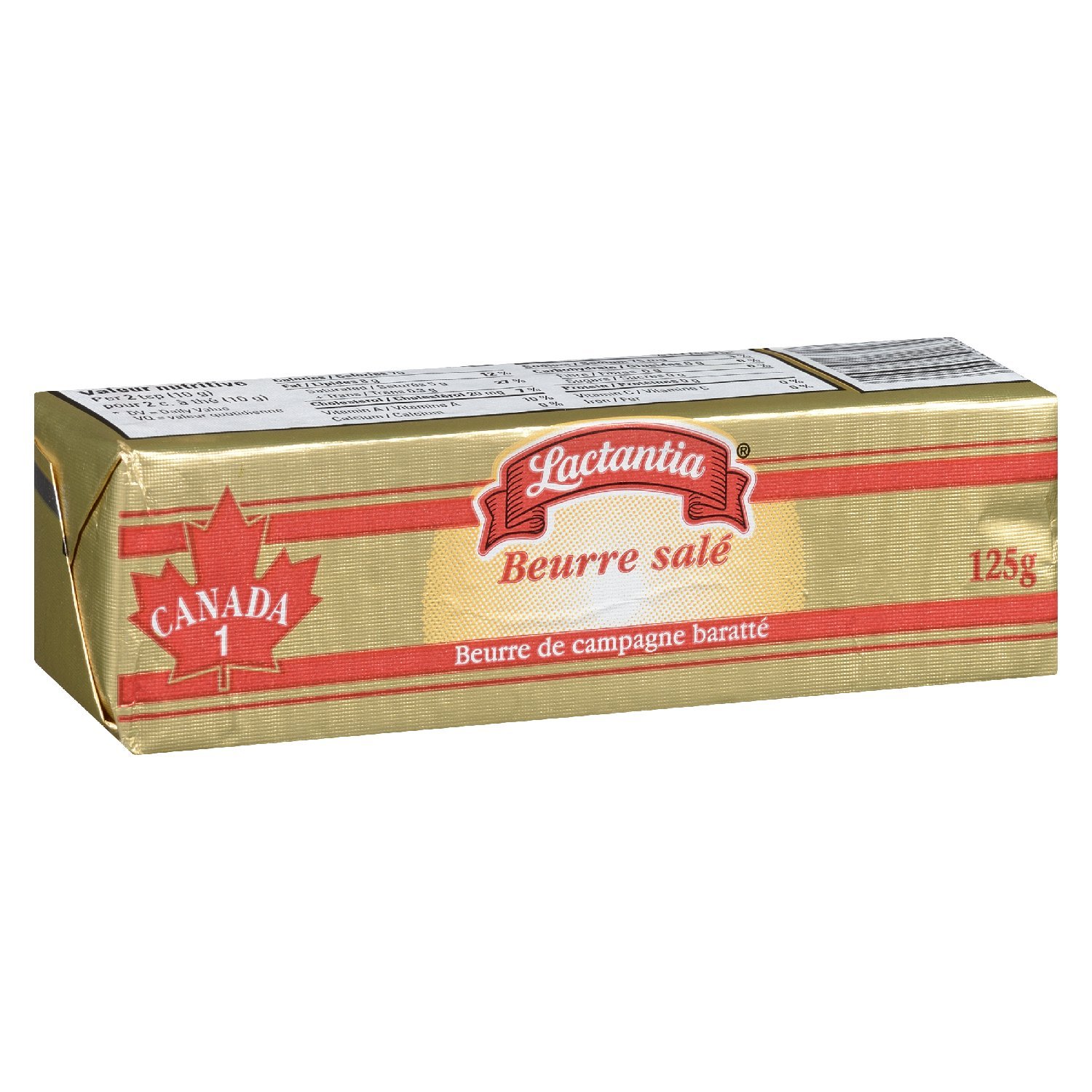 Beurre salé 125 g