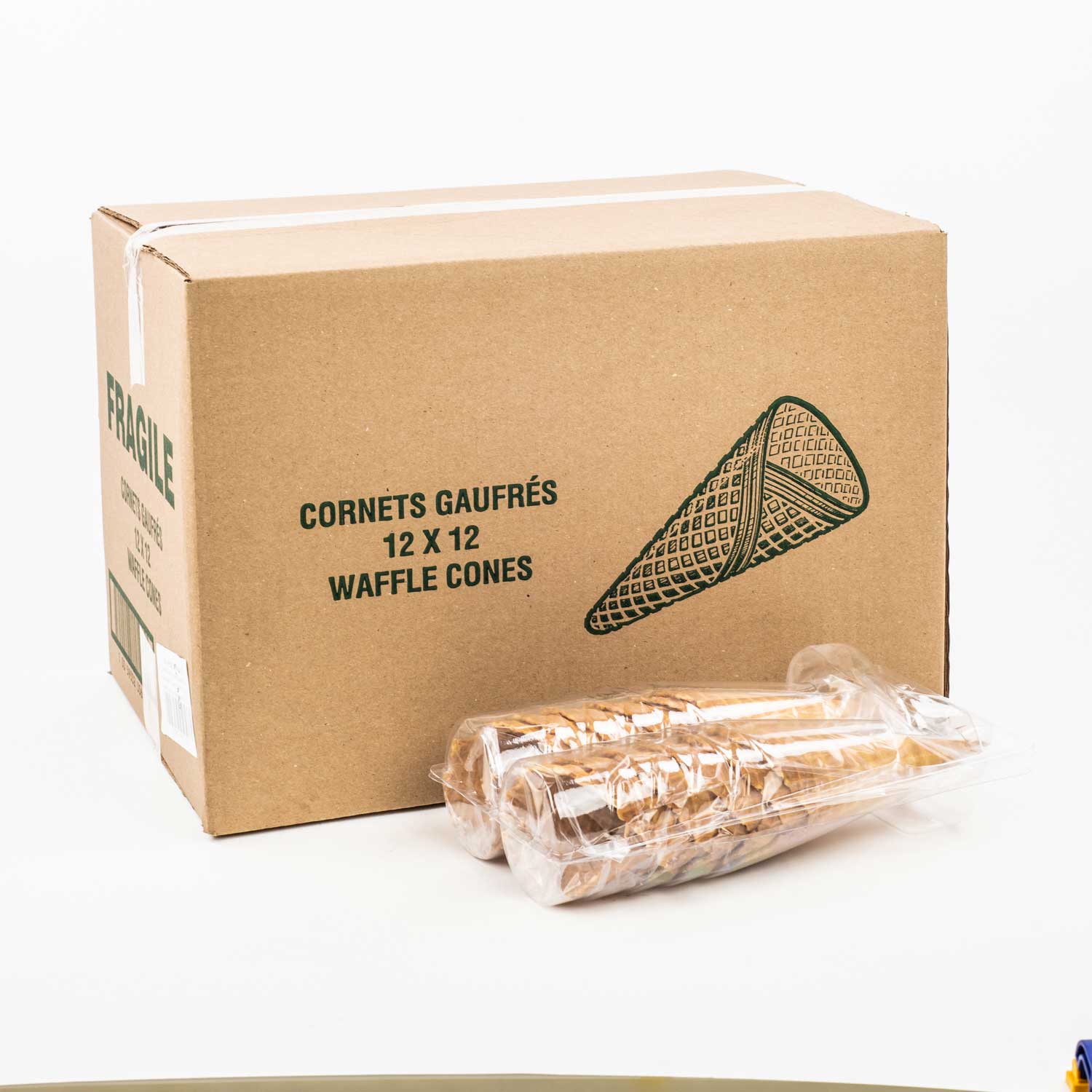 Cornet à crème glacée sucré medium #60 x12-secondary-image
