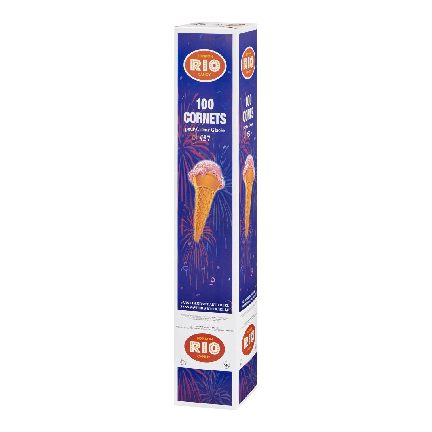 Cornet à crème glacée petit #57 x100