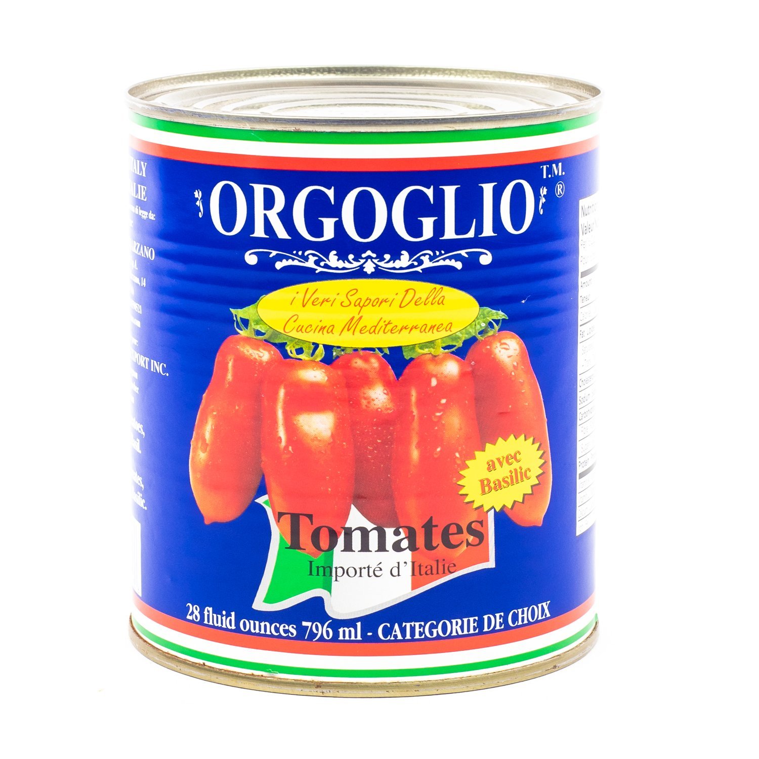 Tomates italiennes au basilic 796 ml