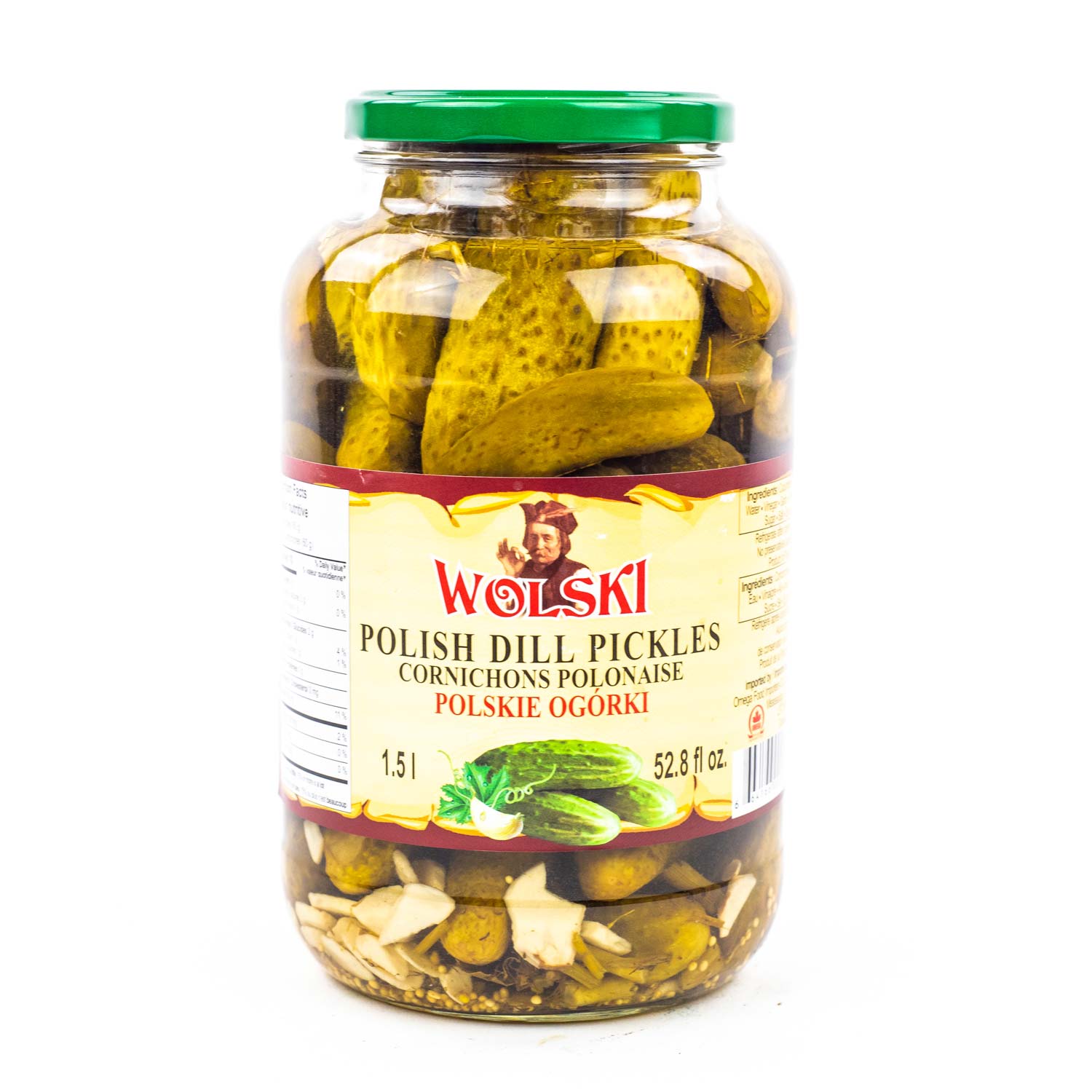 Cornichons à la polonaise 1,5 L