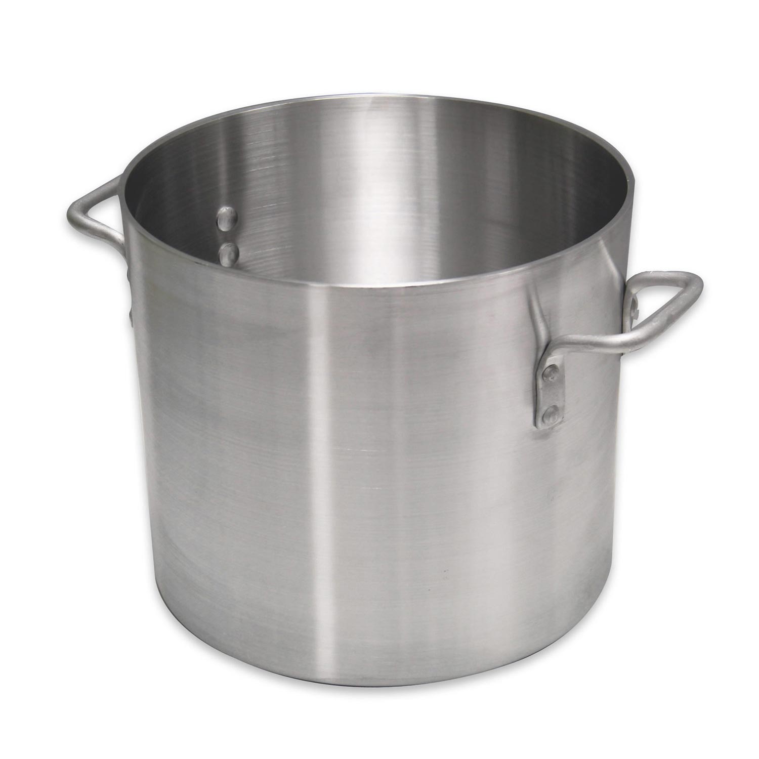 Marmite aluminium  bordure renforcée 40 Qt 4 mm