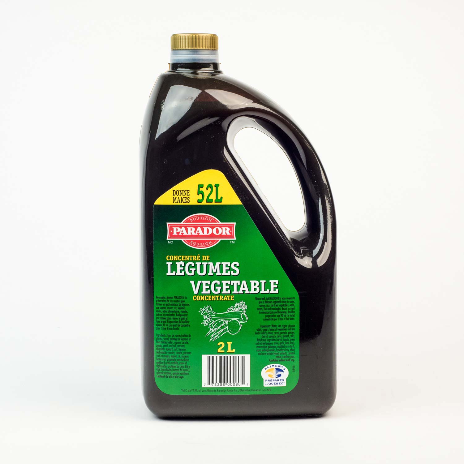 Bouillon de légumes concentré 2 L