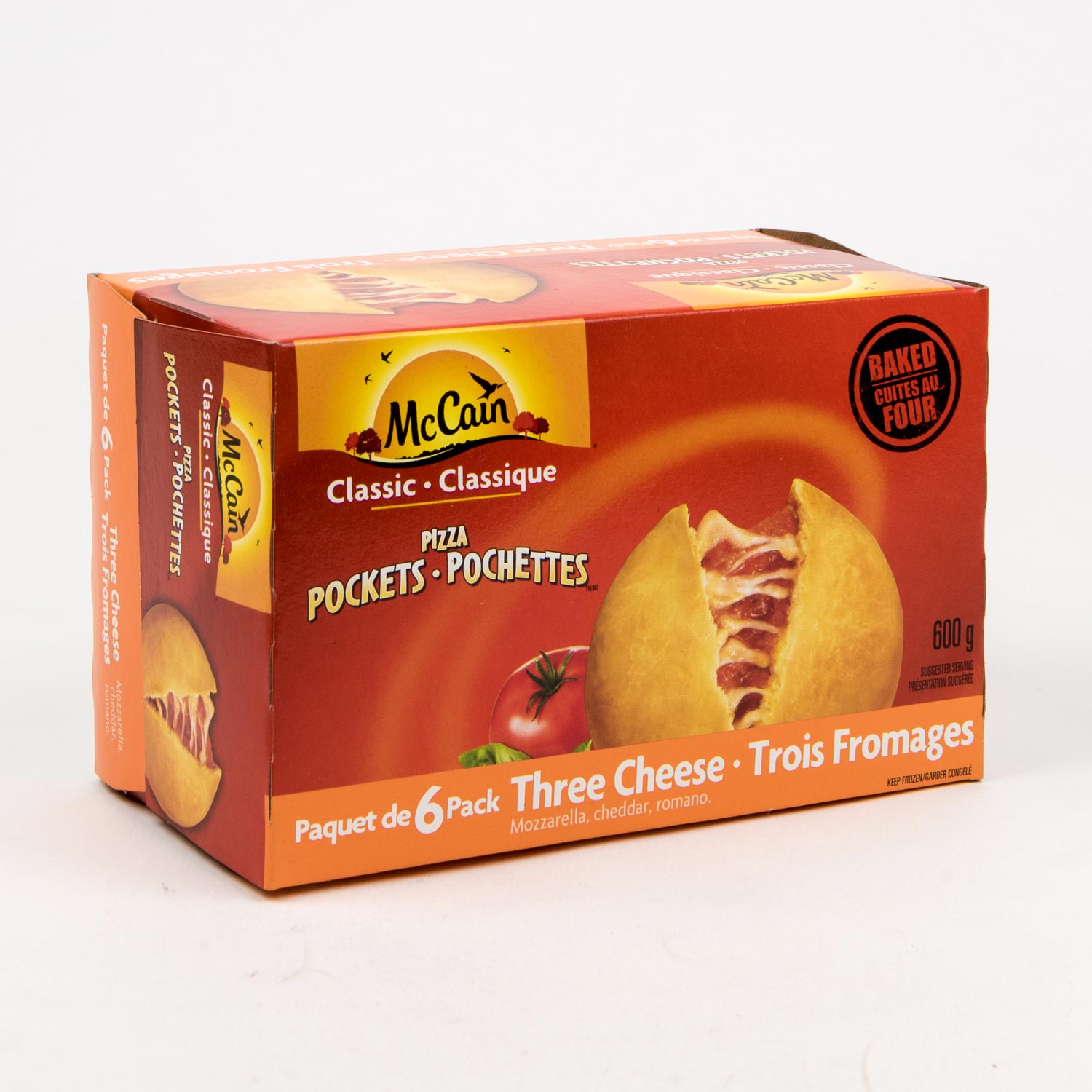 Pizza pochette 3 fromages x6