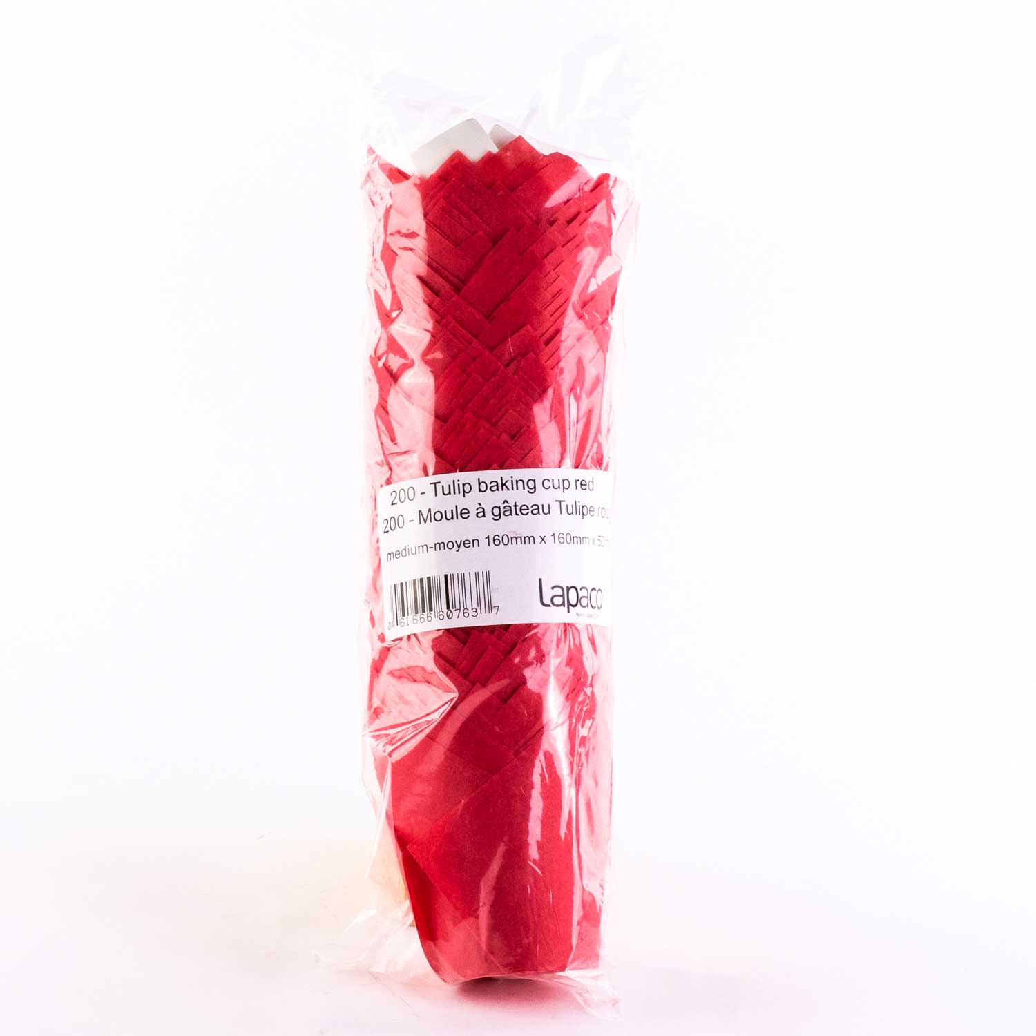 Moule à gâteau tulipe rouge x 200