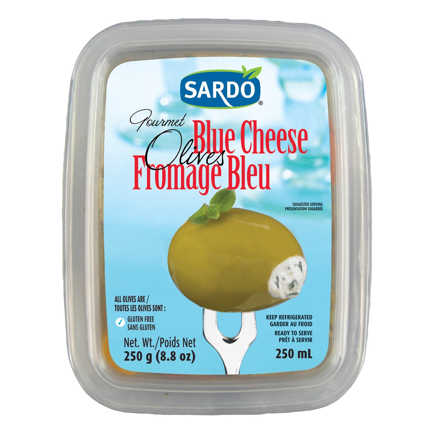 Olives au fromage bleu 250 ml