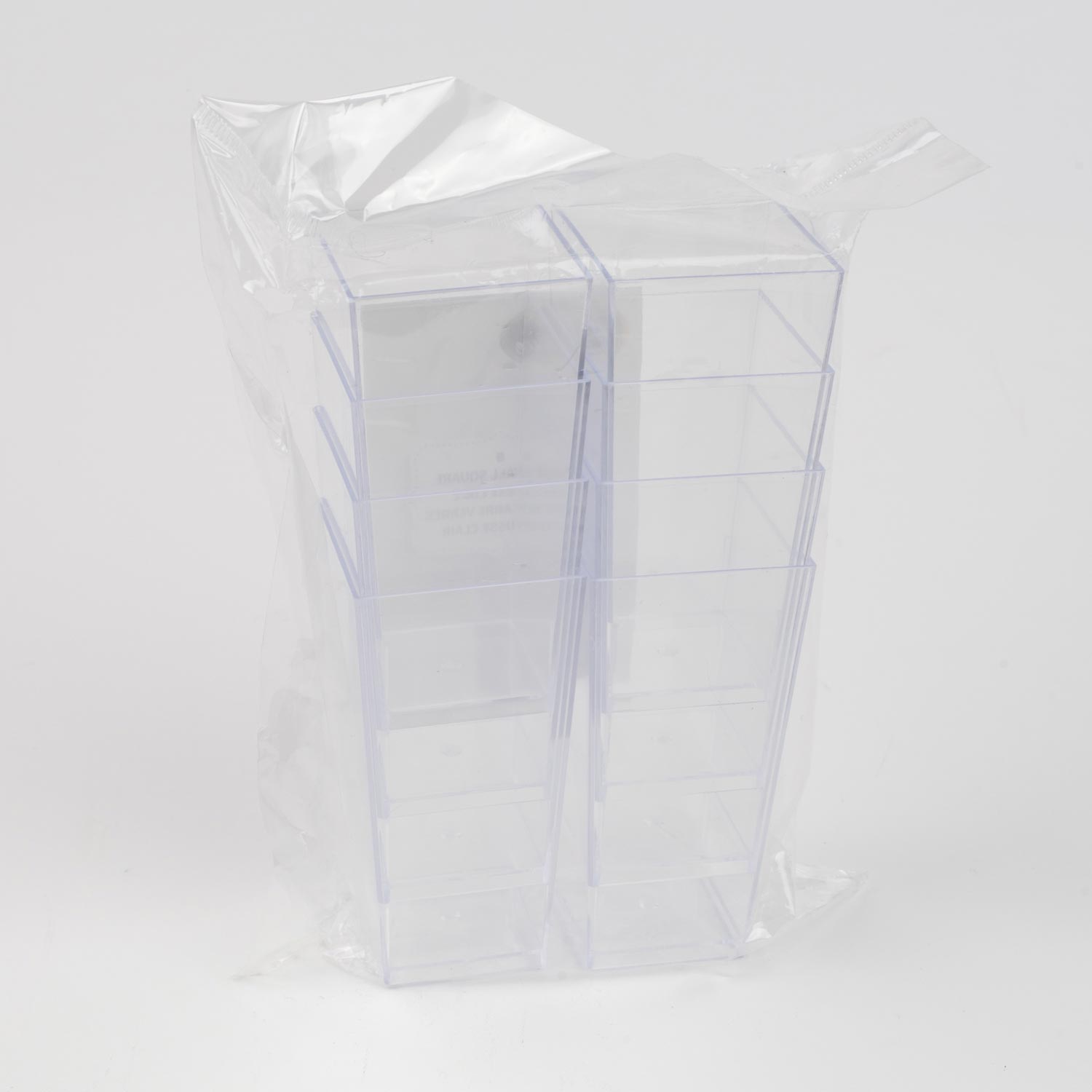 Verrine plastique carré x8-secondary-image