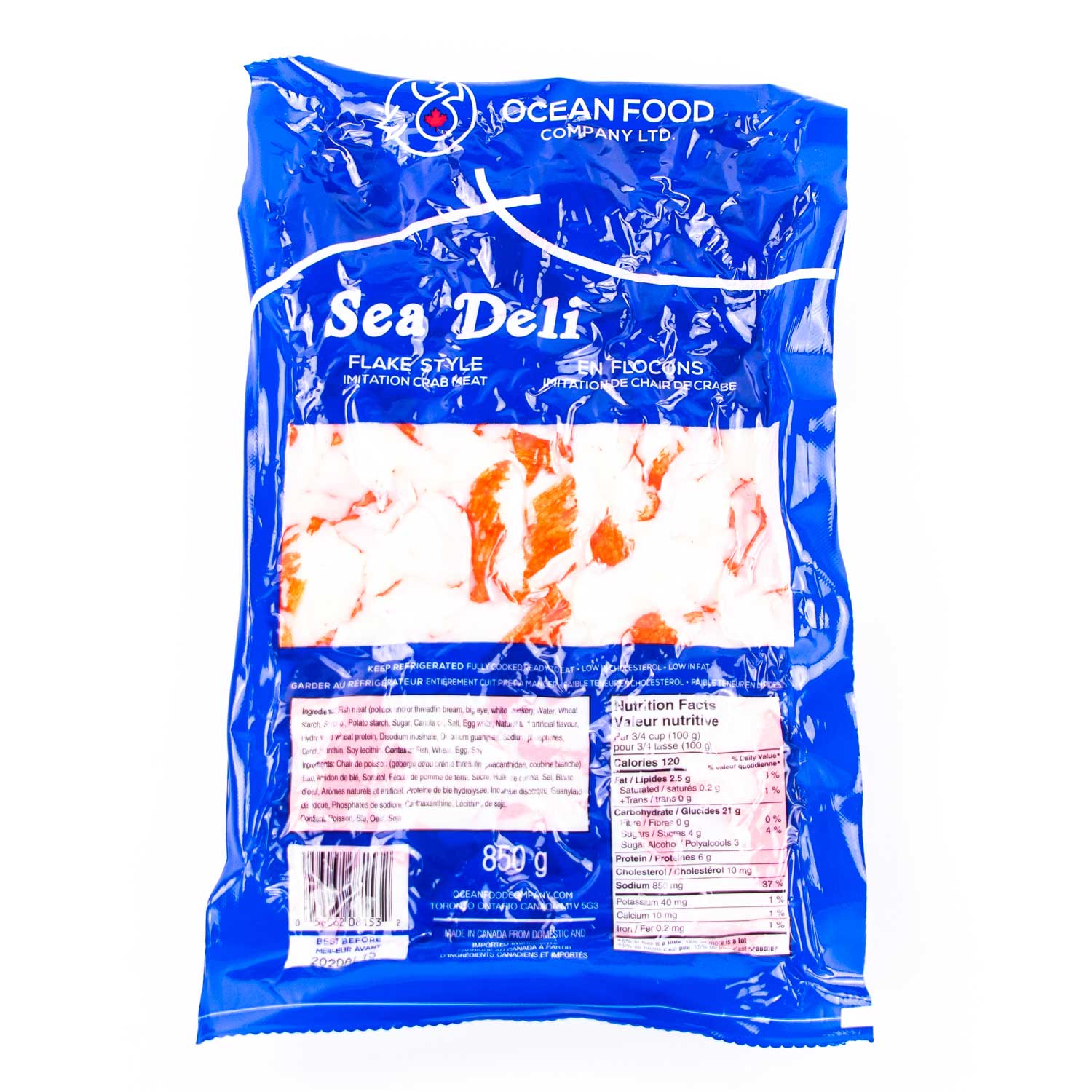 Flocons de simili crabe 850 g
