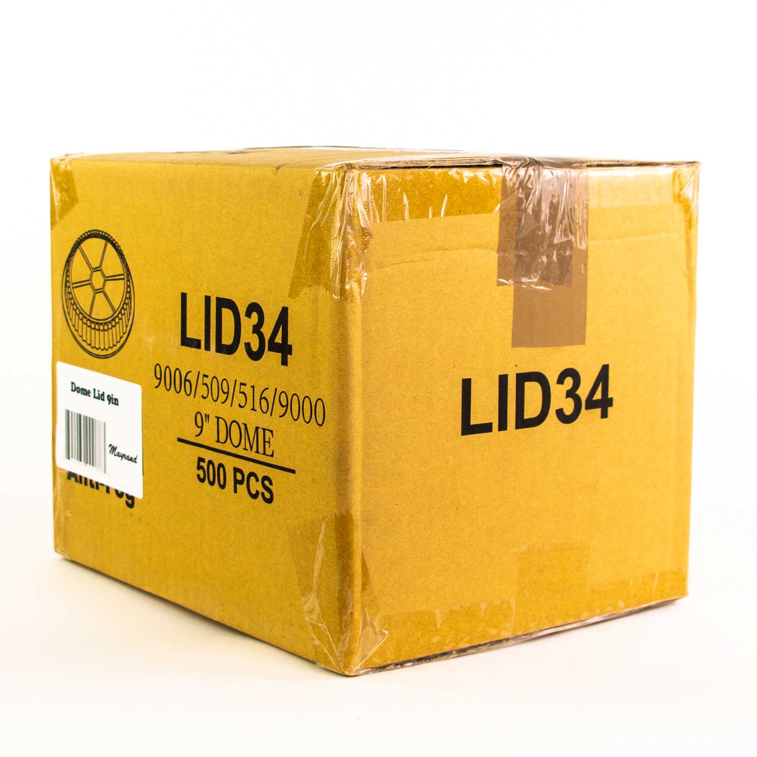 Couvercle dôme plastique transparent 9'' / 23 cm x125-secondary-image