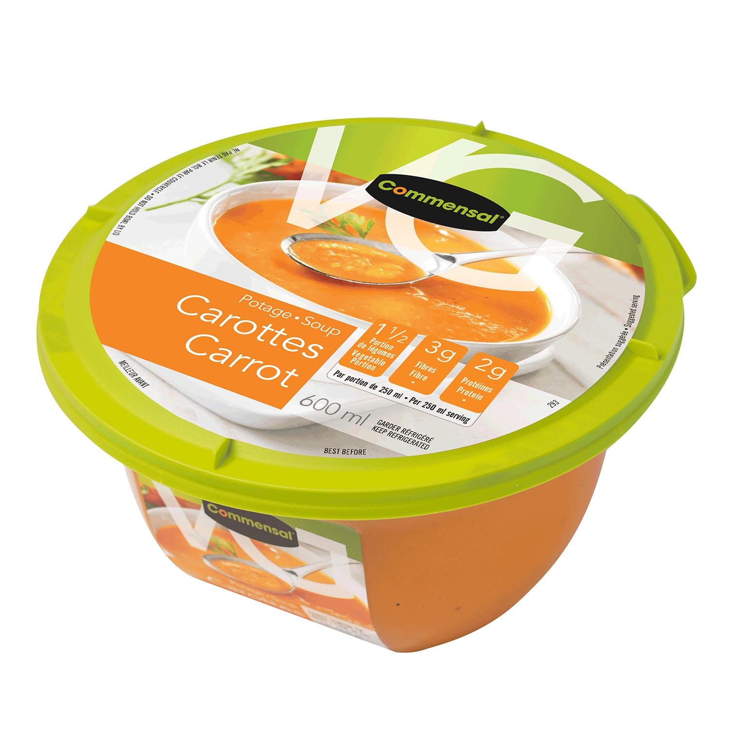 Potage aux carottes 600 ml