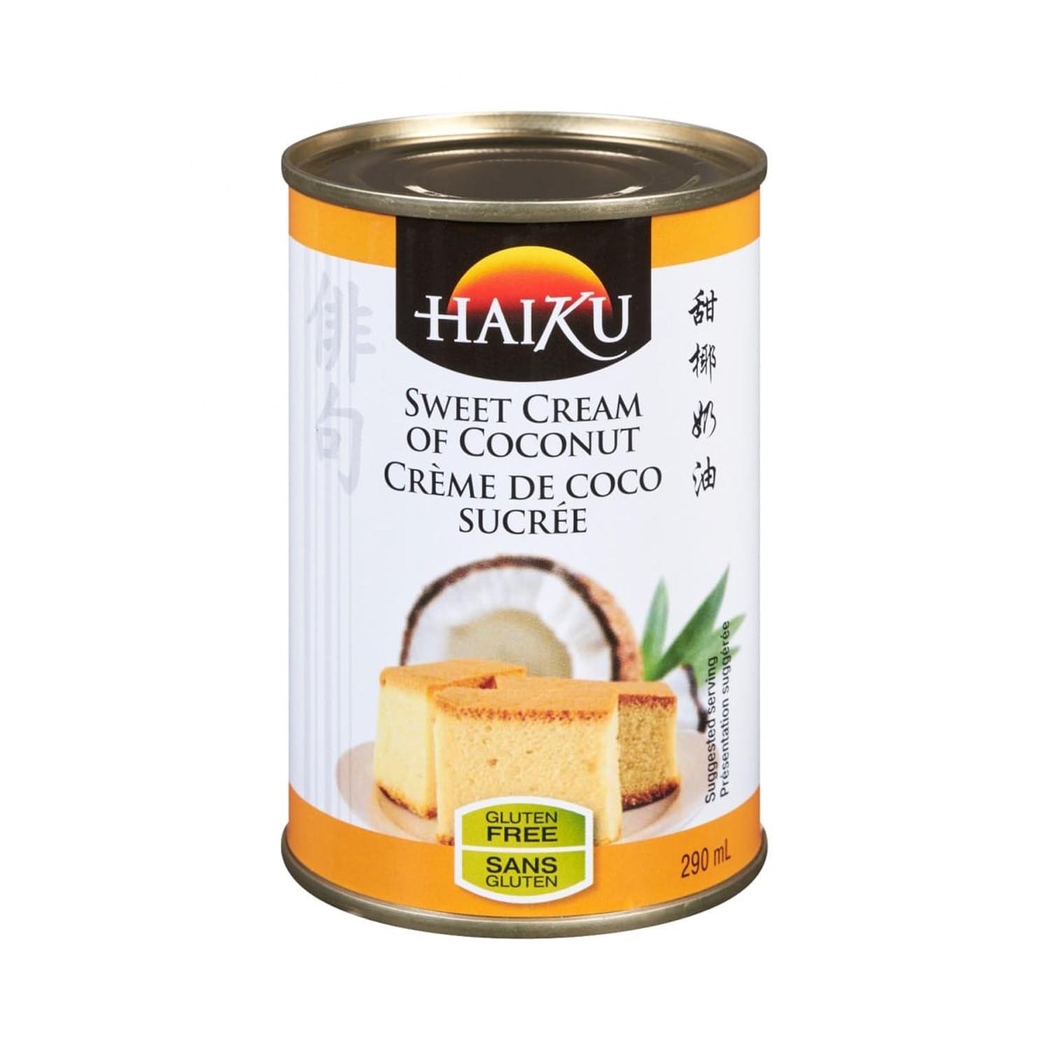 Crème de coco sucrée