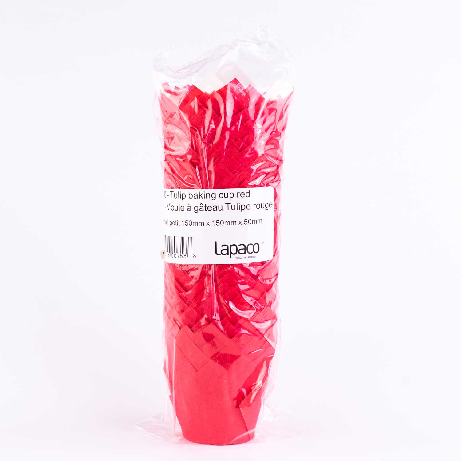 Petit moule à gâteau tulipe rouge