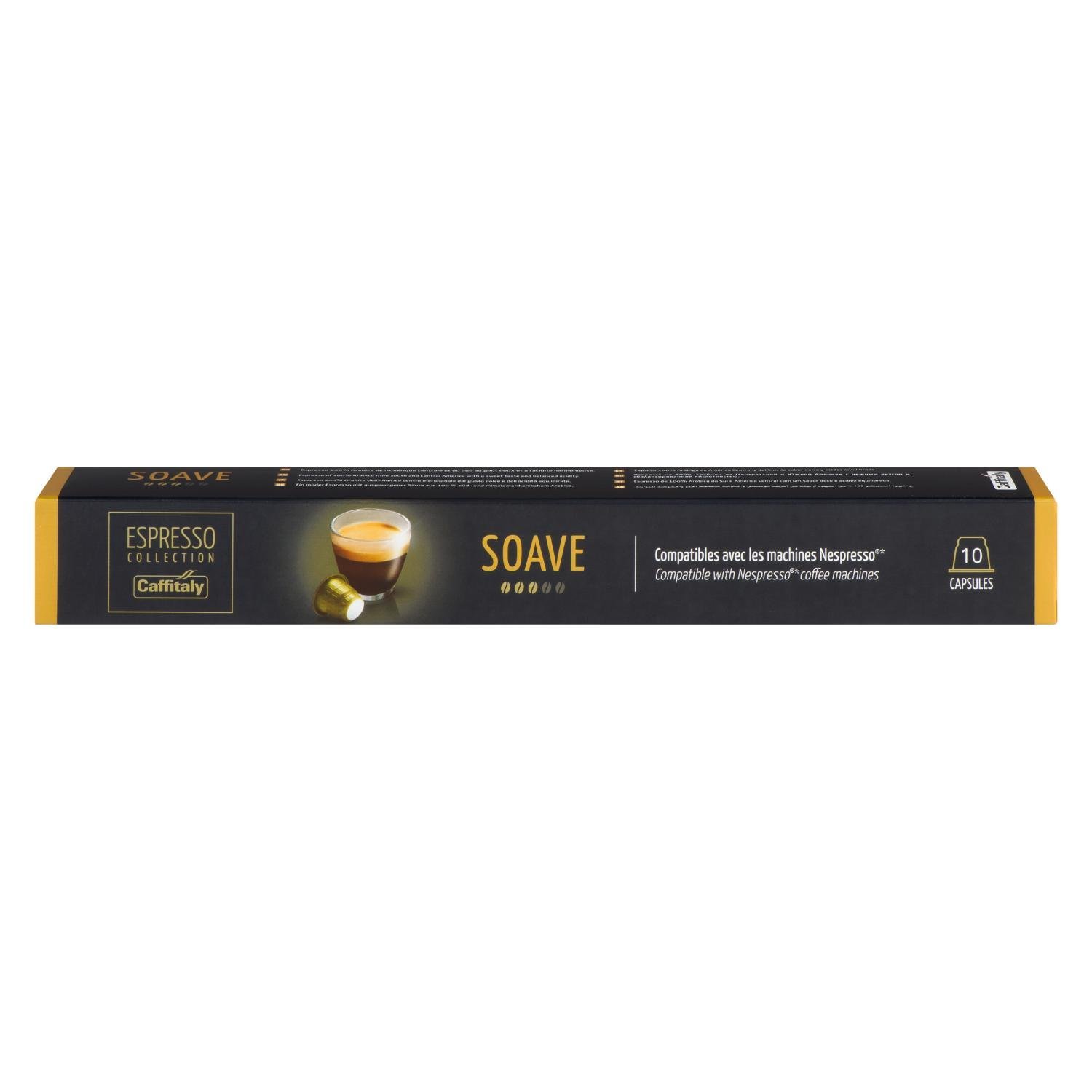 Capsules café Soave Nespresso x10