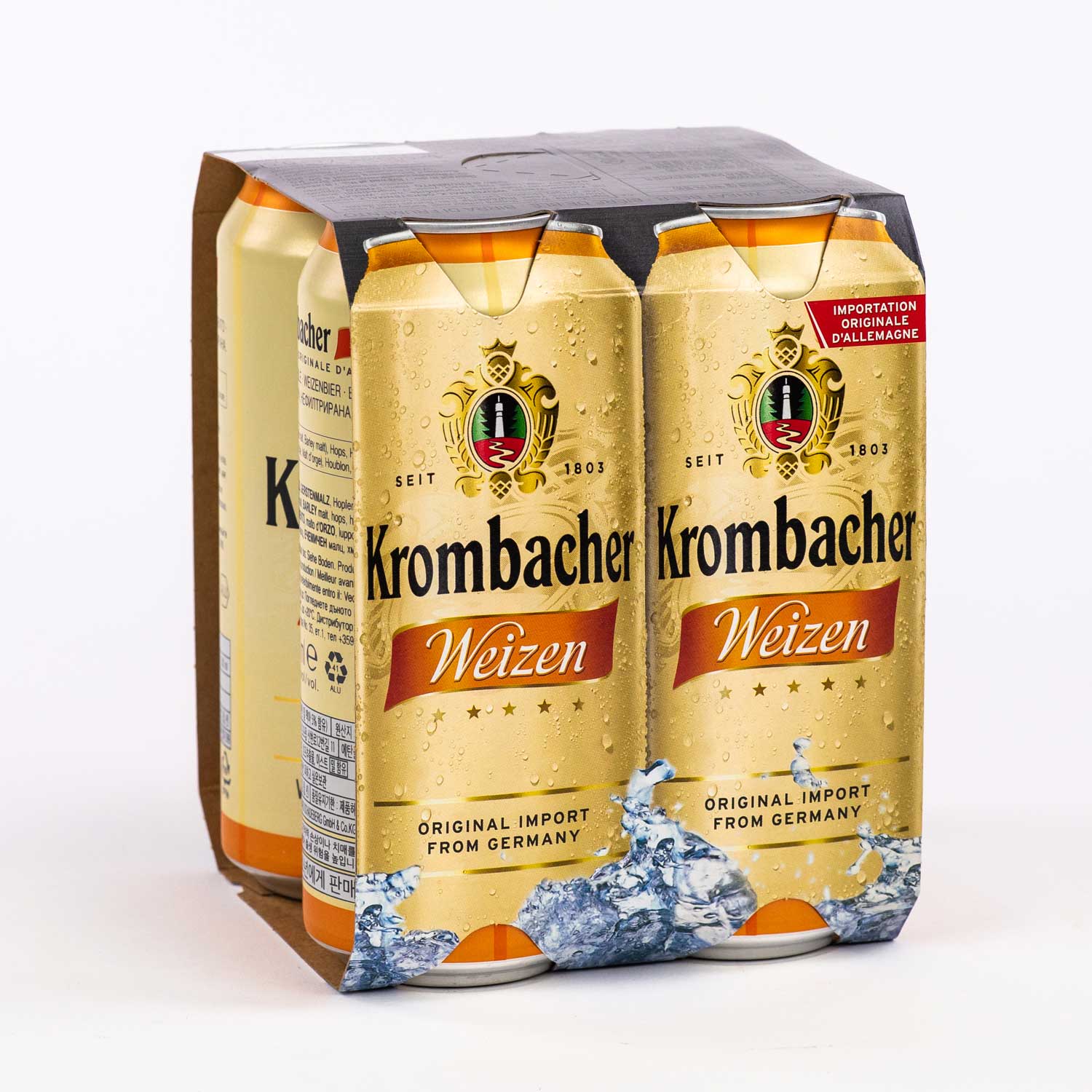 Bière weizen 5,3% 550 ml x4
