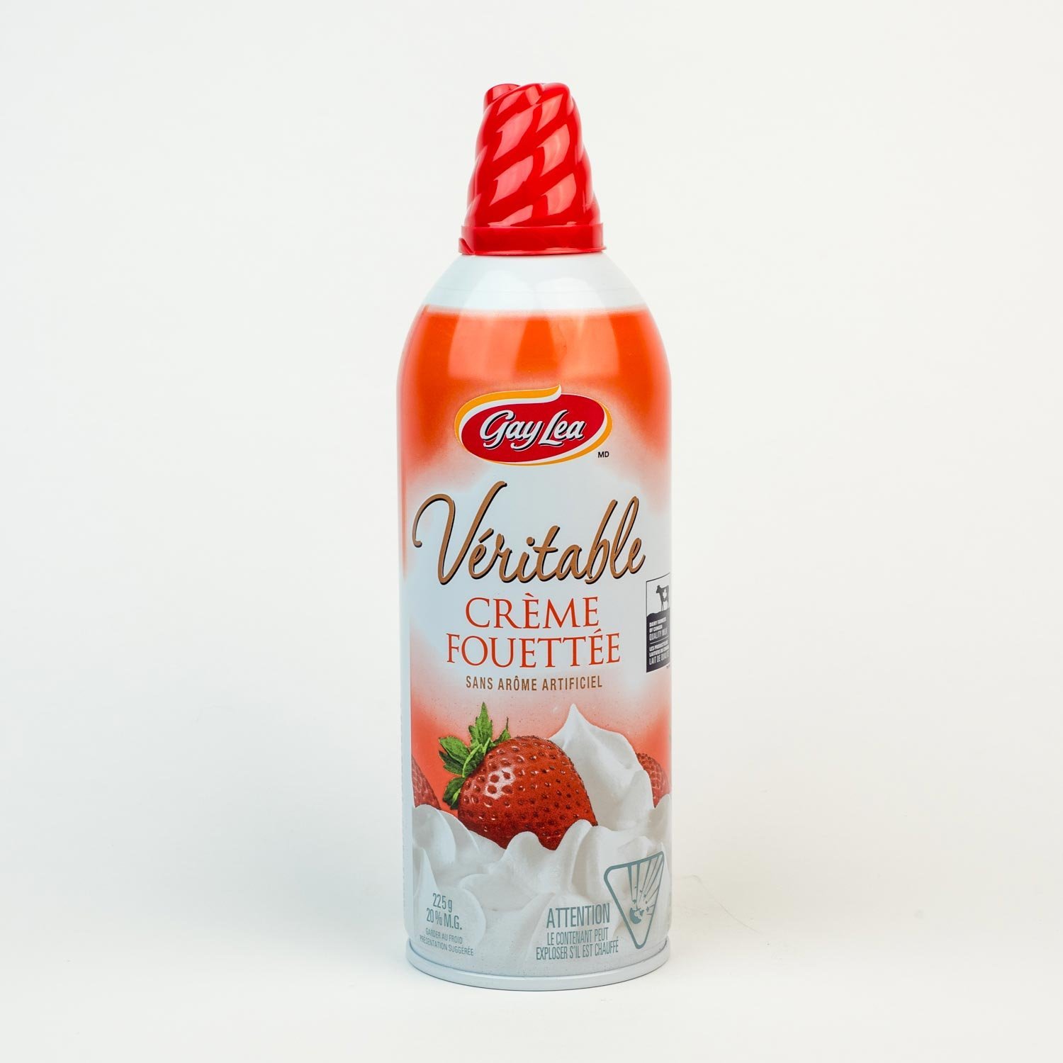 Crème fouettée aérosol 225 g