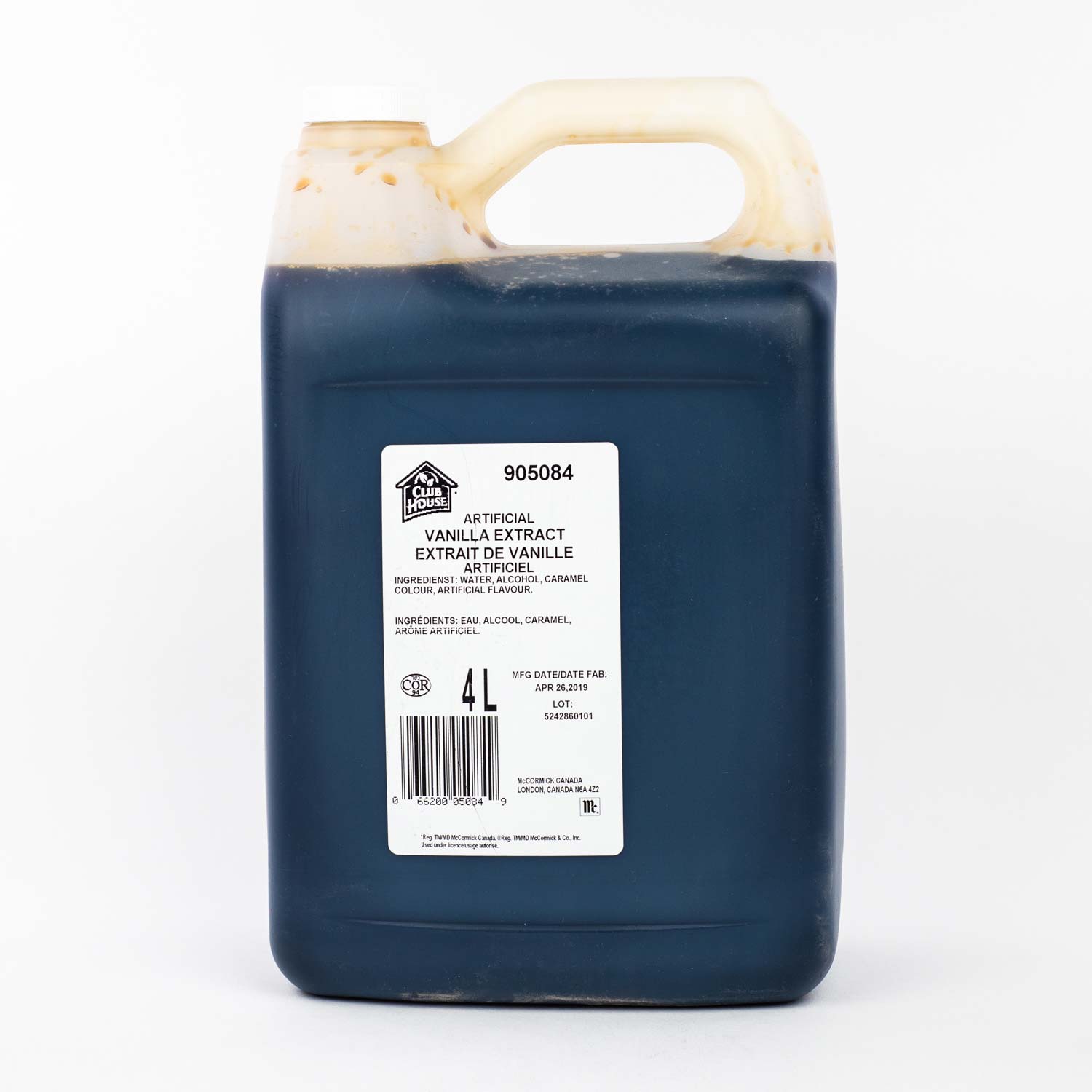 Extrait de vanille artificiel 4 L