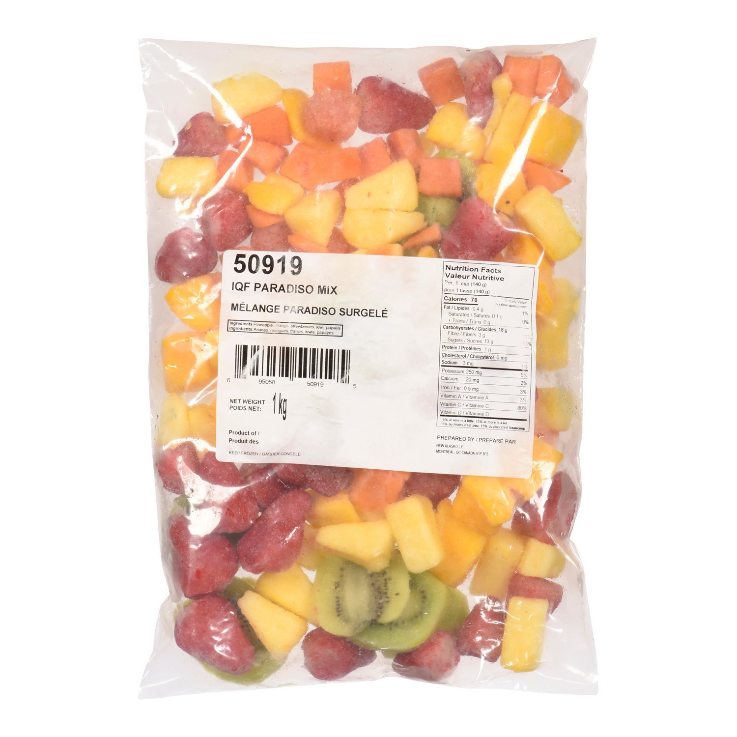 Mélange Paradiso surgelé 1 kg