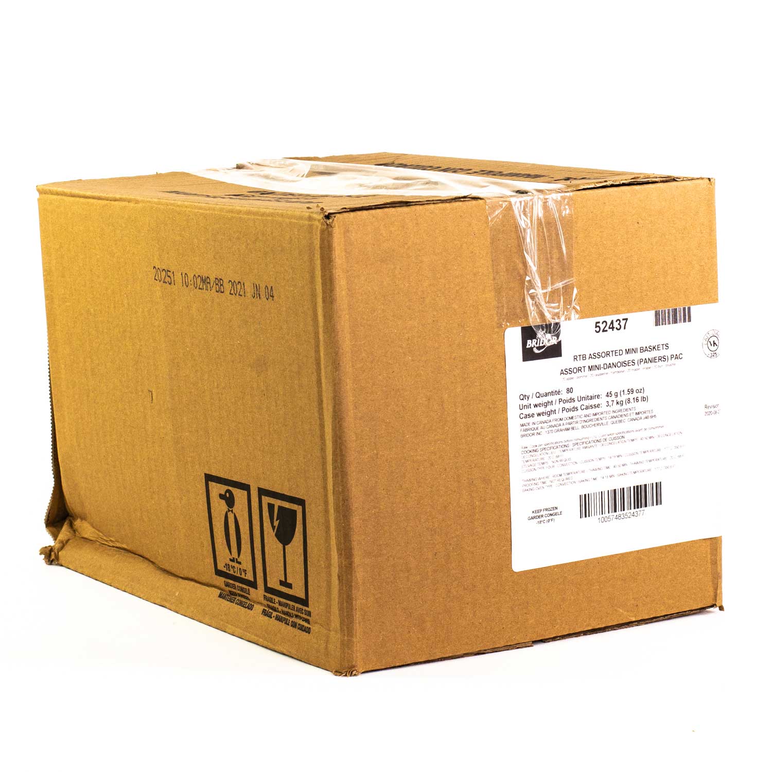 Assortiment de mini viennoiseries 45 g x80-secondary-image