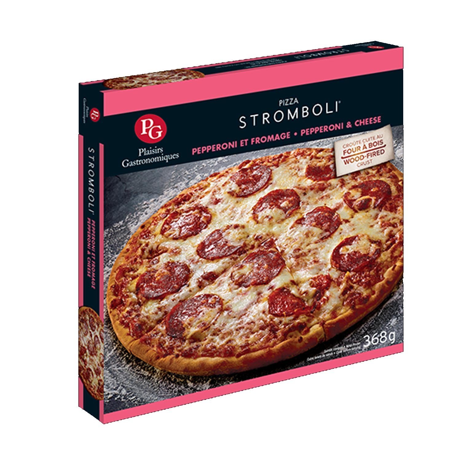 Pizza pepperoni et fromage congelée 368 g