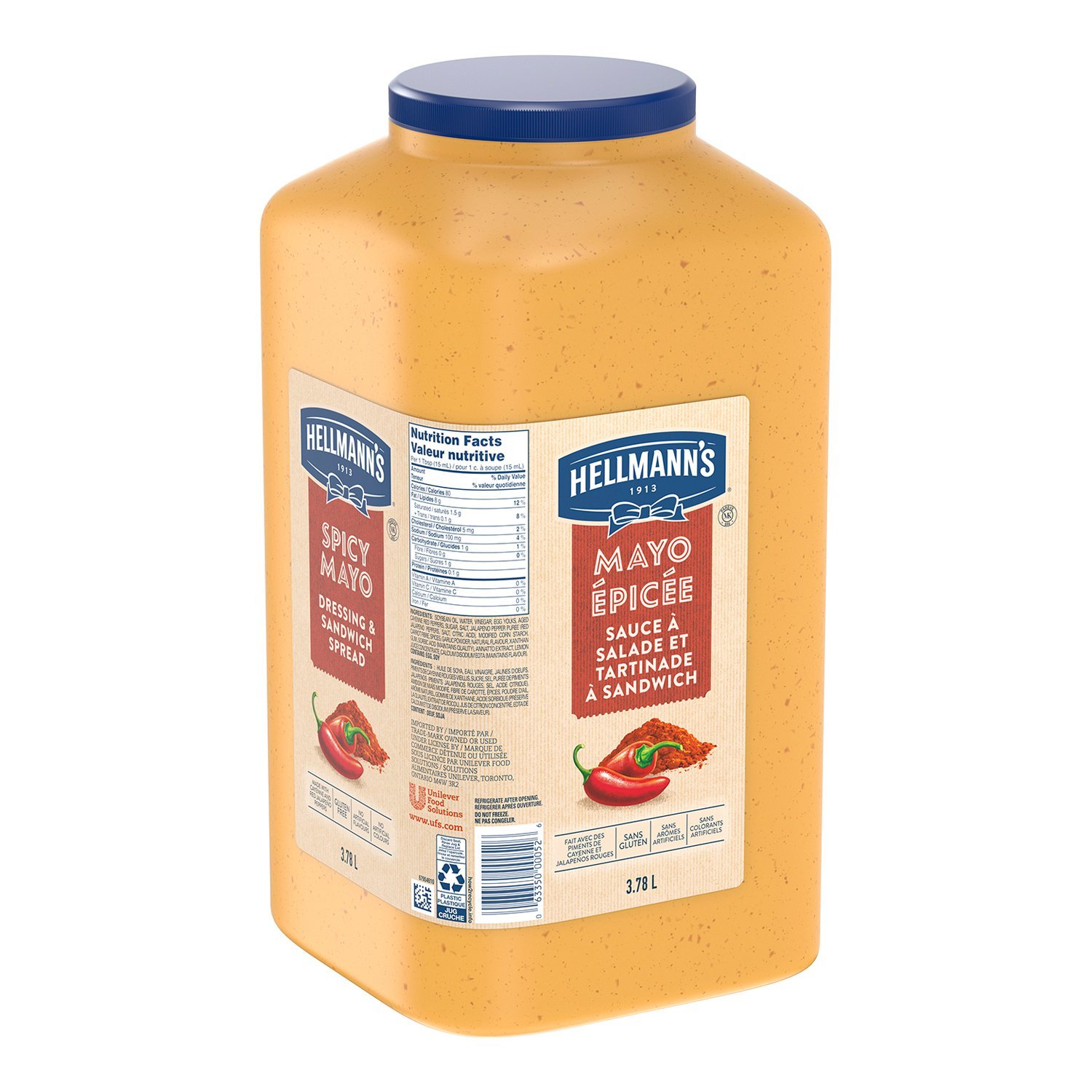 Mayonnaise épicée 3,78 L-secondary-image