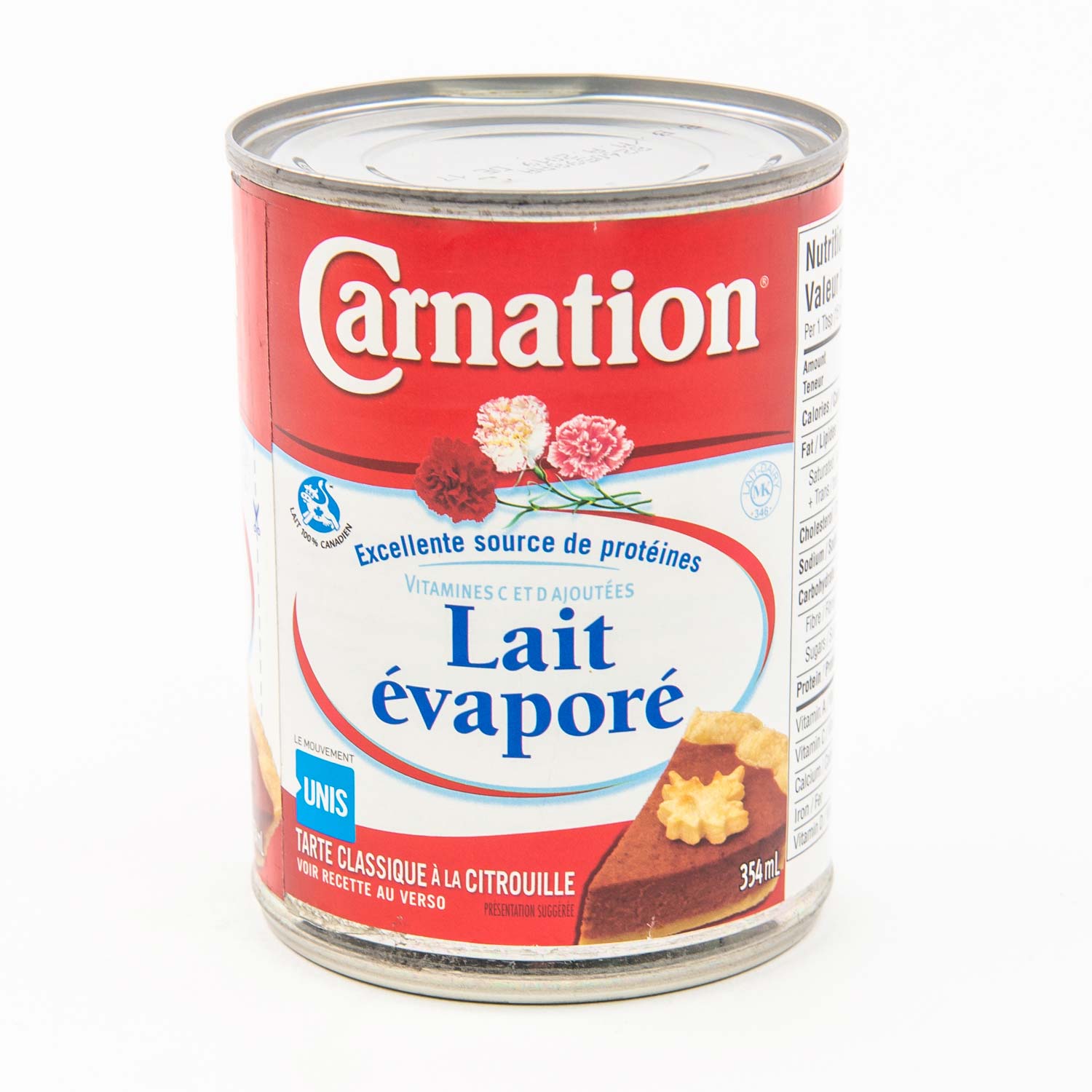 Lait évaporé 354 ml