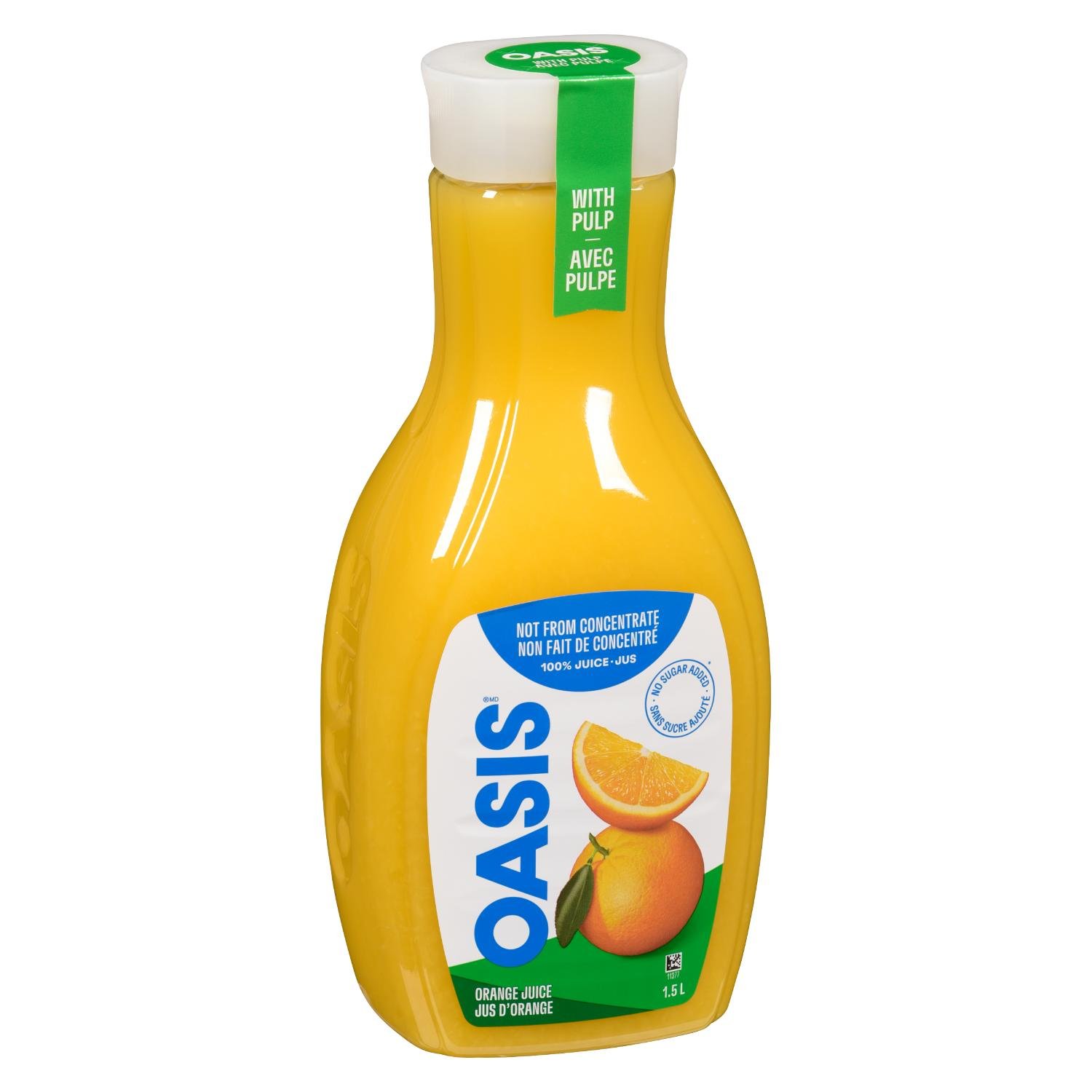 Jus orange avec pulpe frais 1,5 L-secondary-image