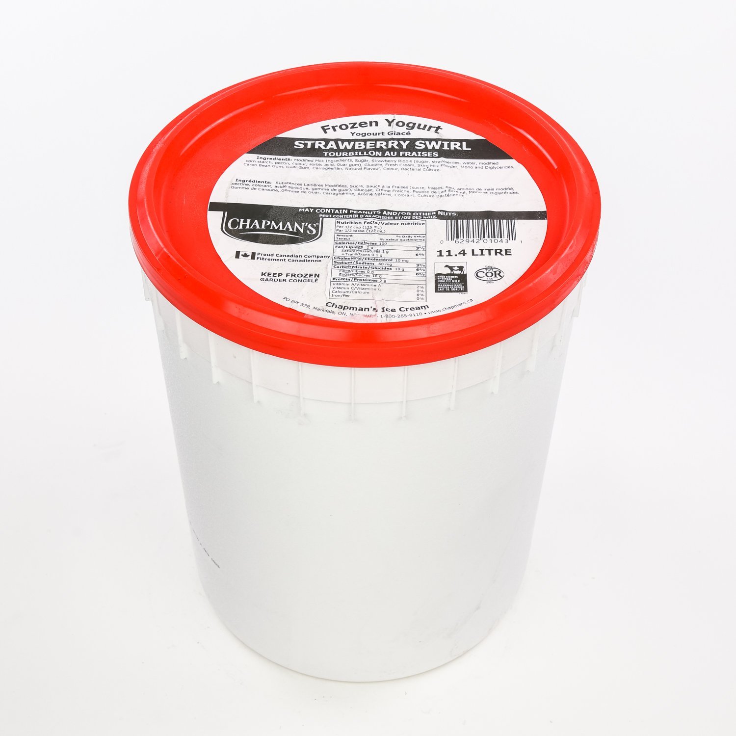 Yogourt aux fraises 11,4 L